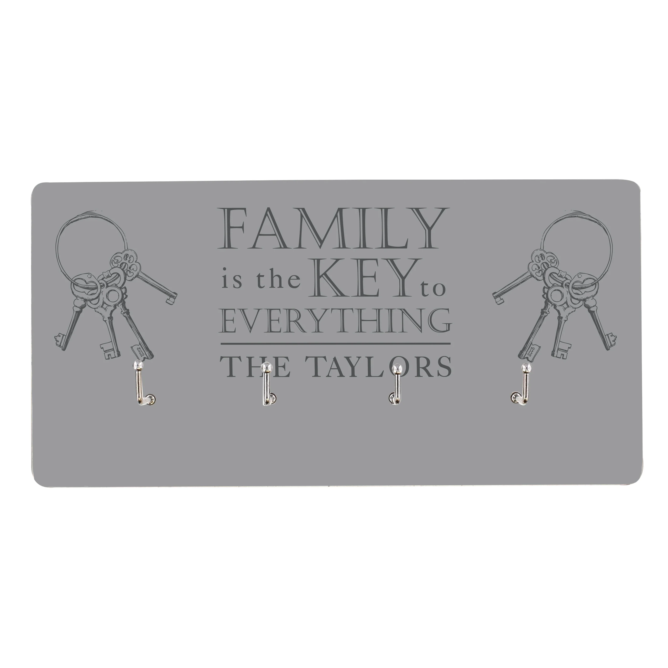 Personalised Family Key Hooks - Image 2