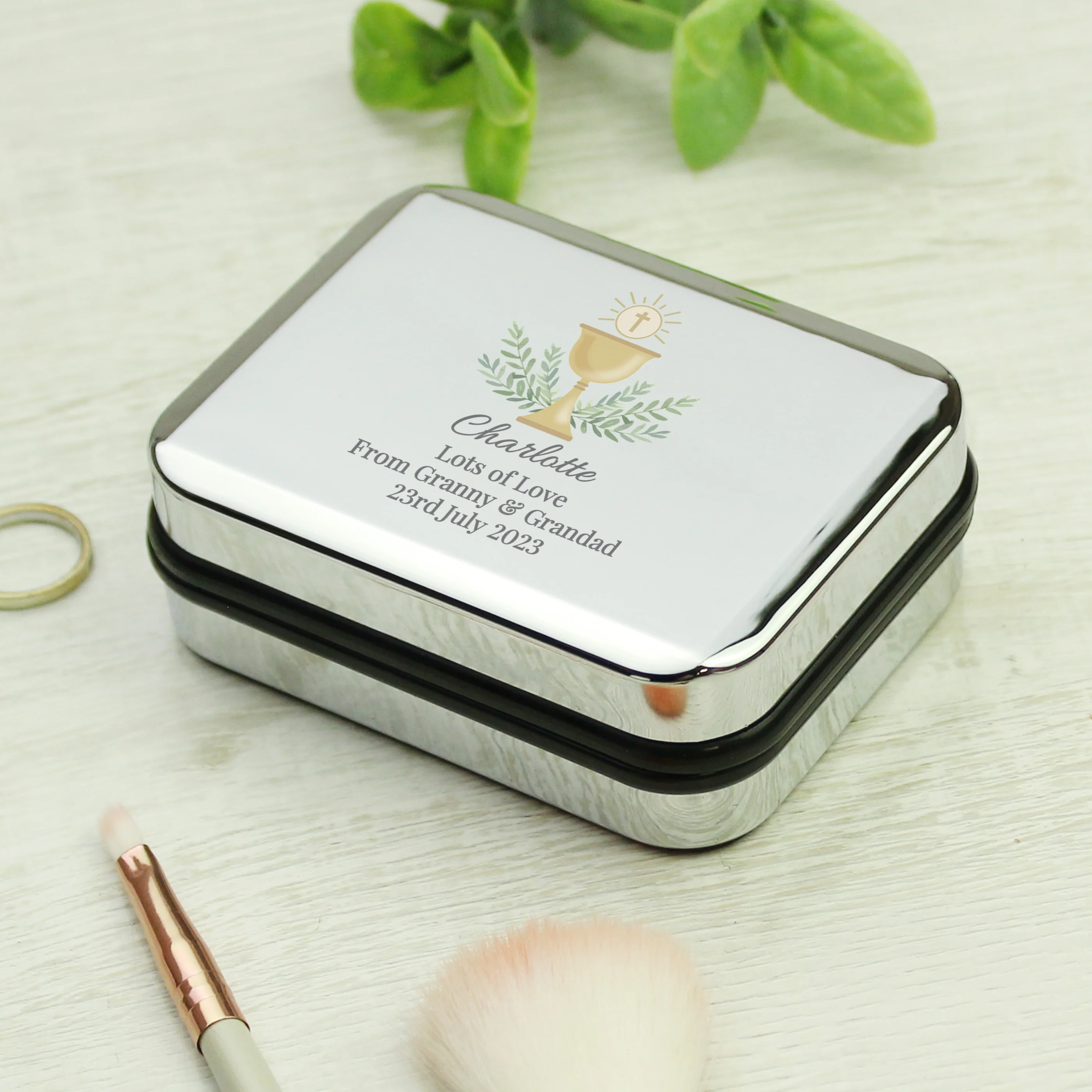 Personalised First Holy Communion Necklace Gift Box - Image 4