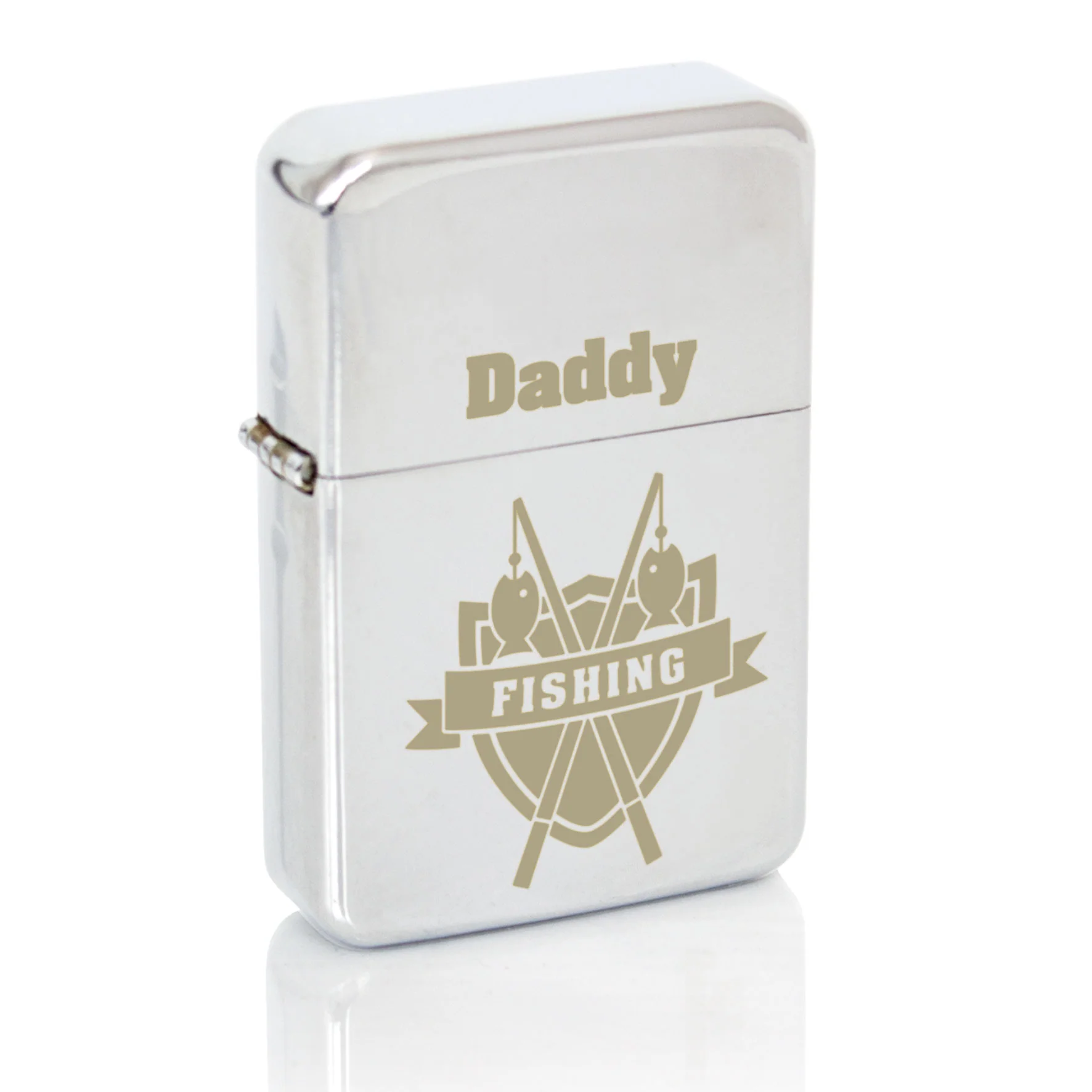 Personalised Fishing Crest Lighter - Image 7