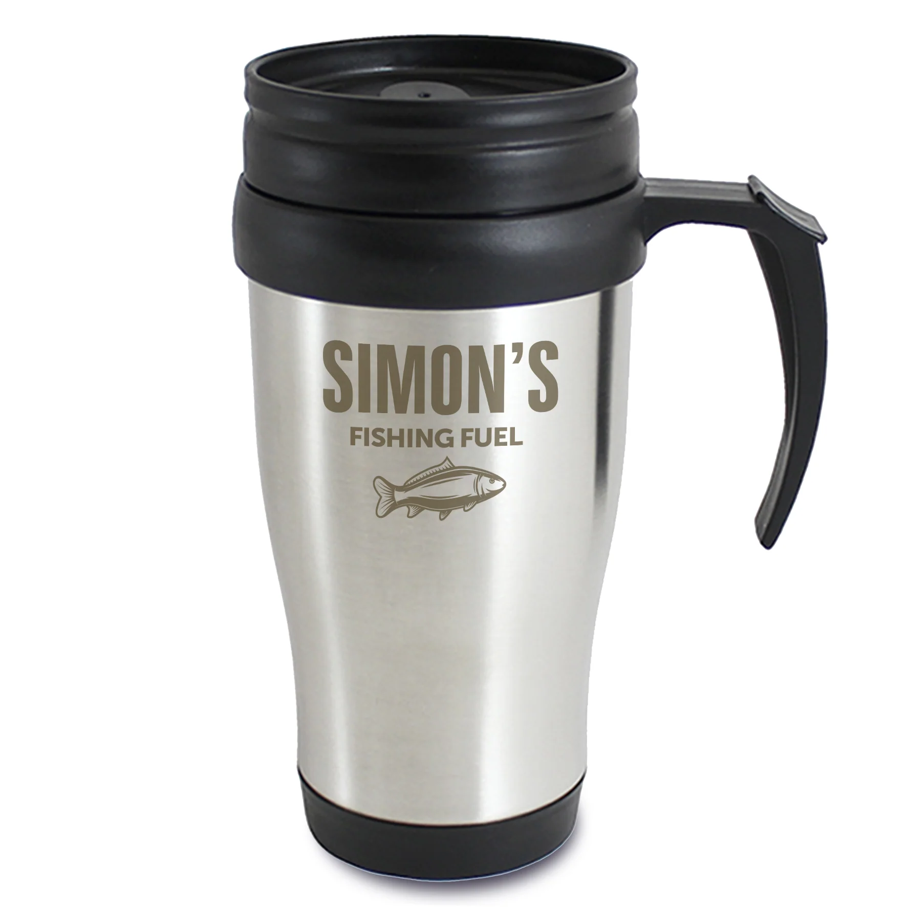 Personalised Fishing Travel Mug - Image 2