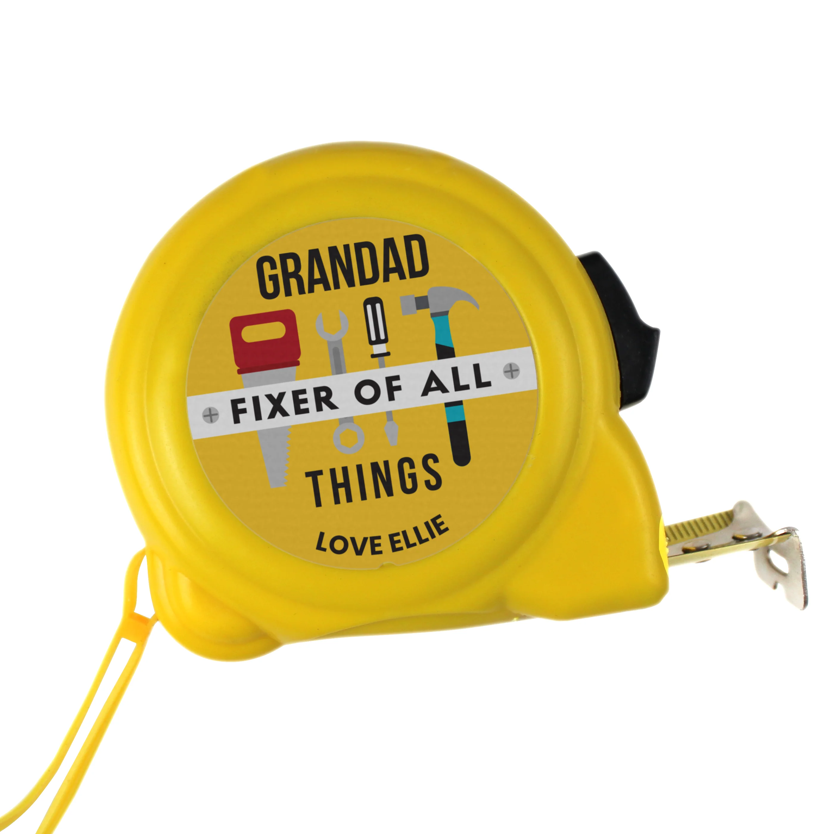 Personalised Fixer of All Things Tape Measure - Image 5