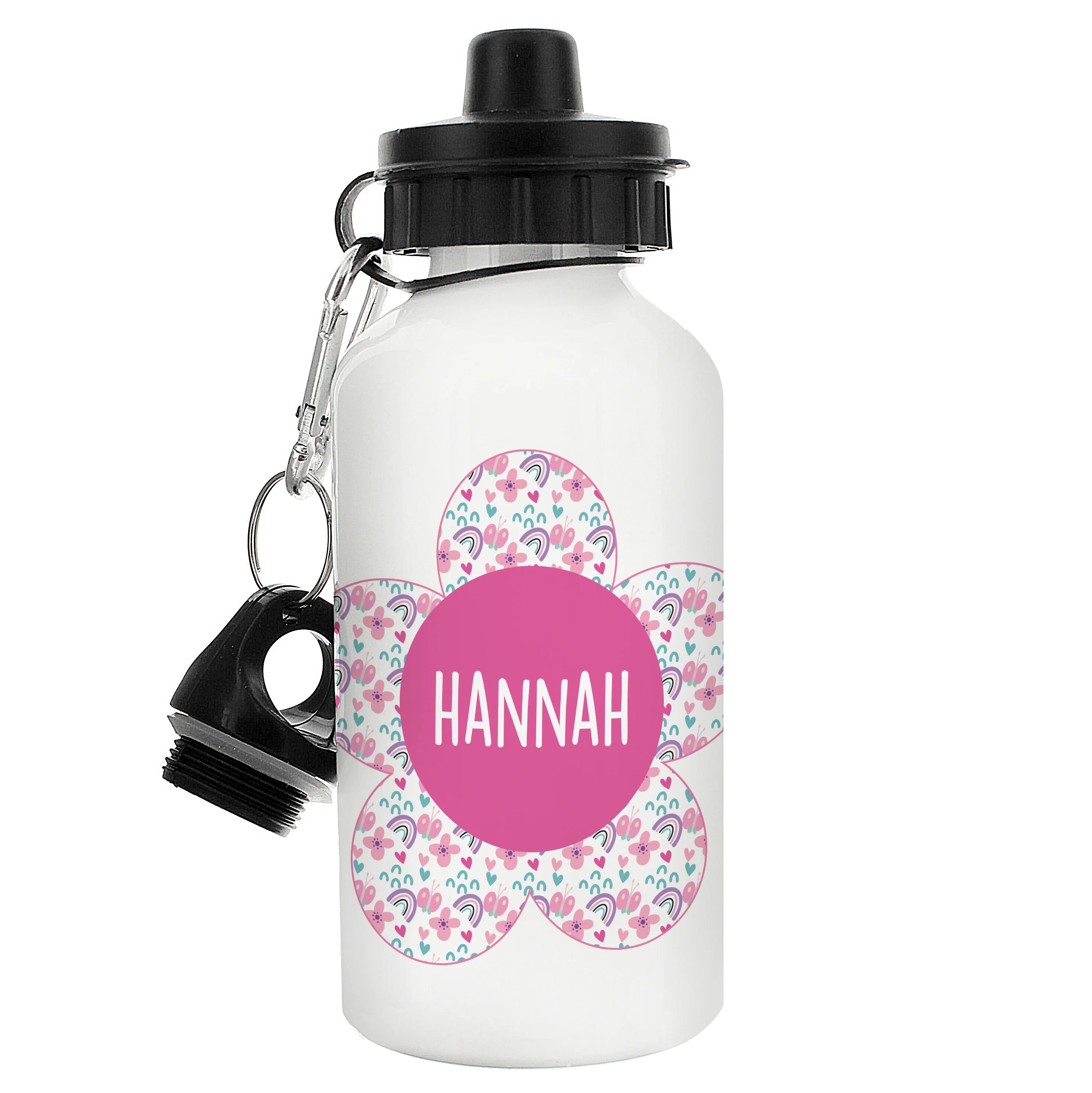 Personalised Flower Drinks Bottle - Image 5
