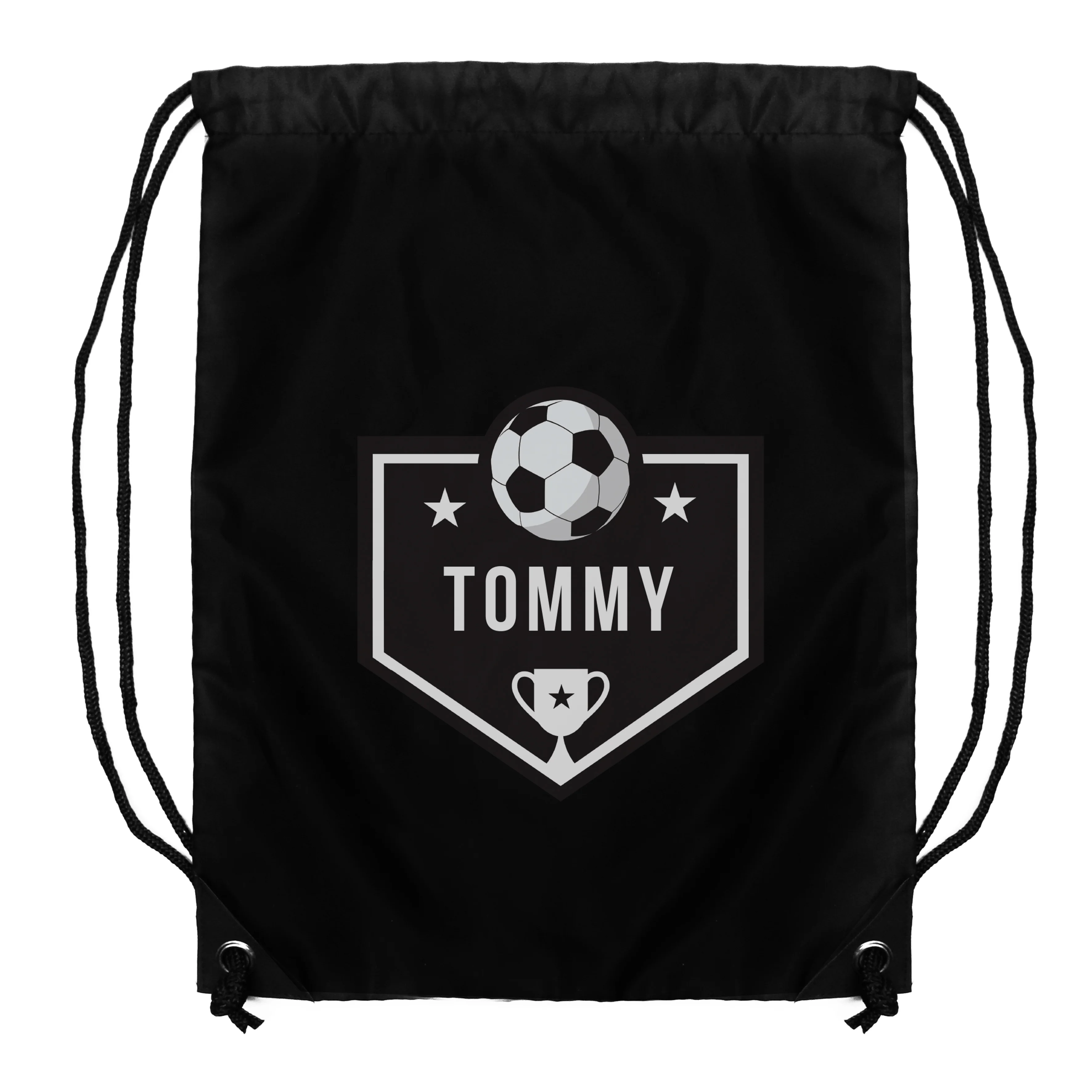 Personalised Football Black Kit Bag - Image 5