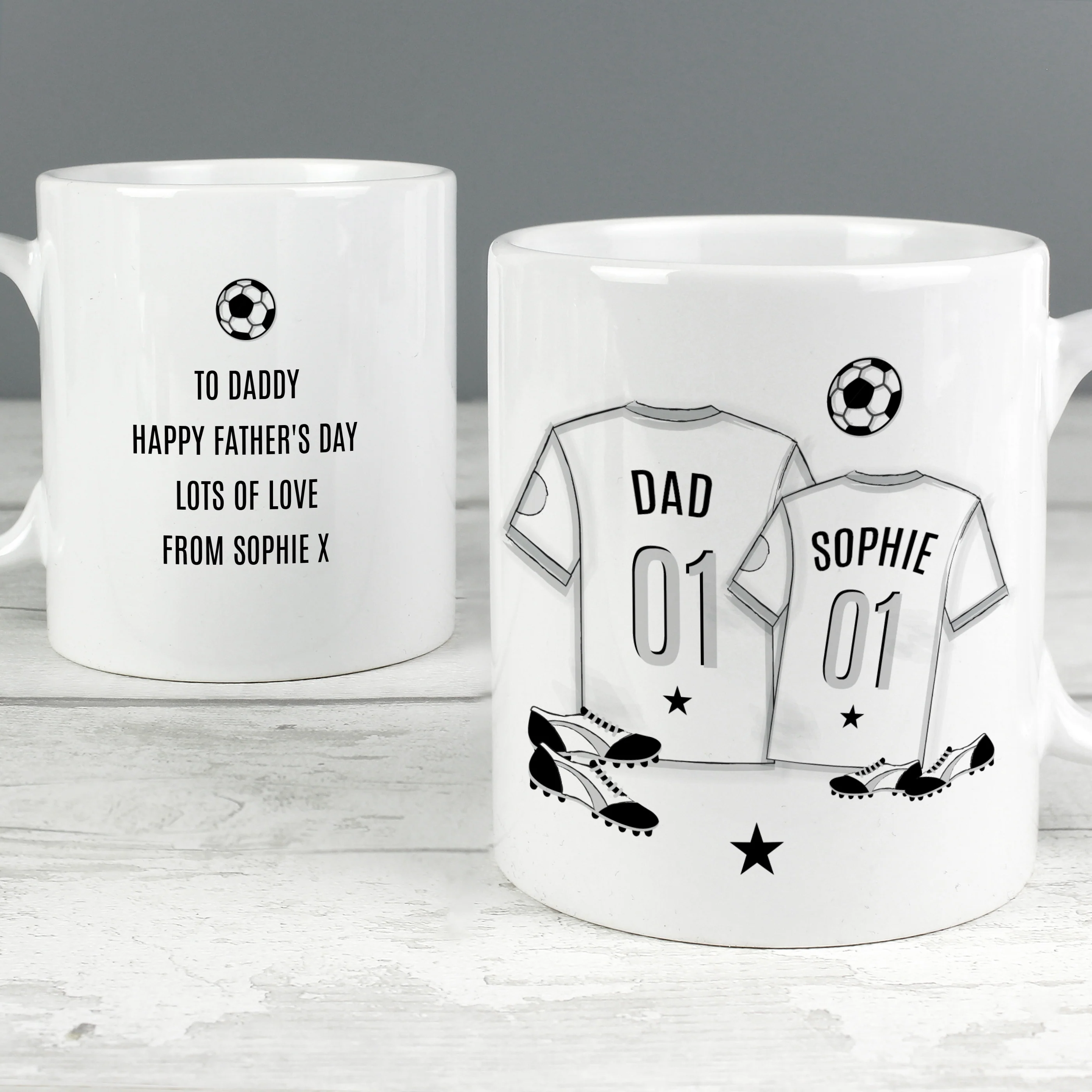Personalised Football Mini Me Mug - Image 3