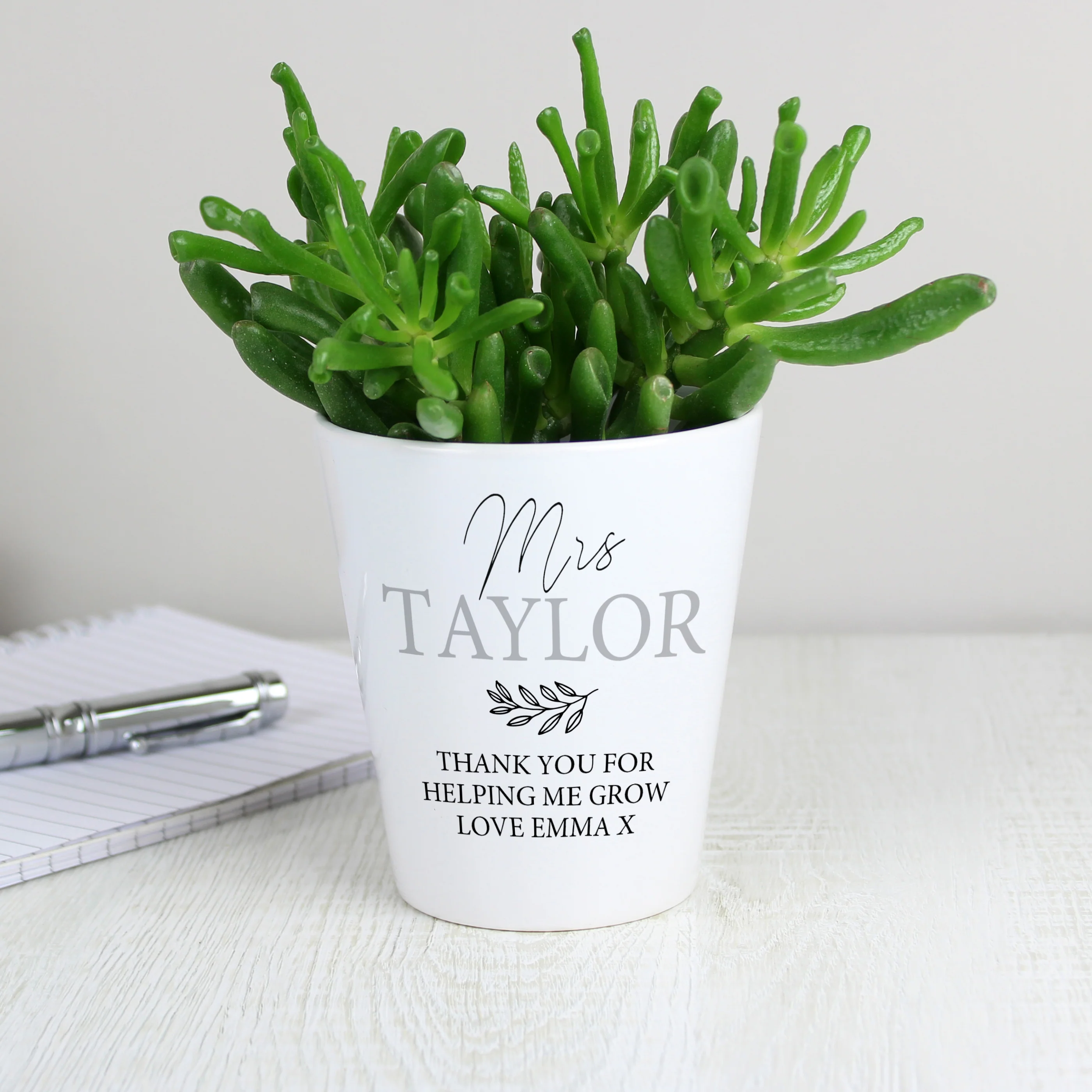 Personalised Free Text Plant Pot - Image 5