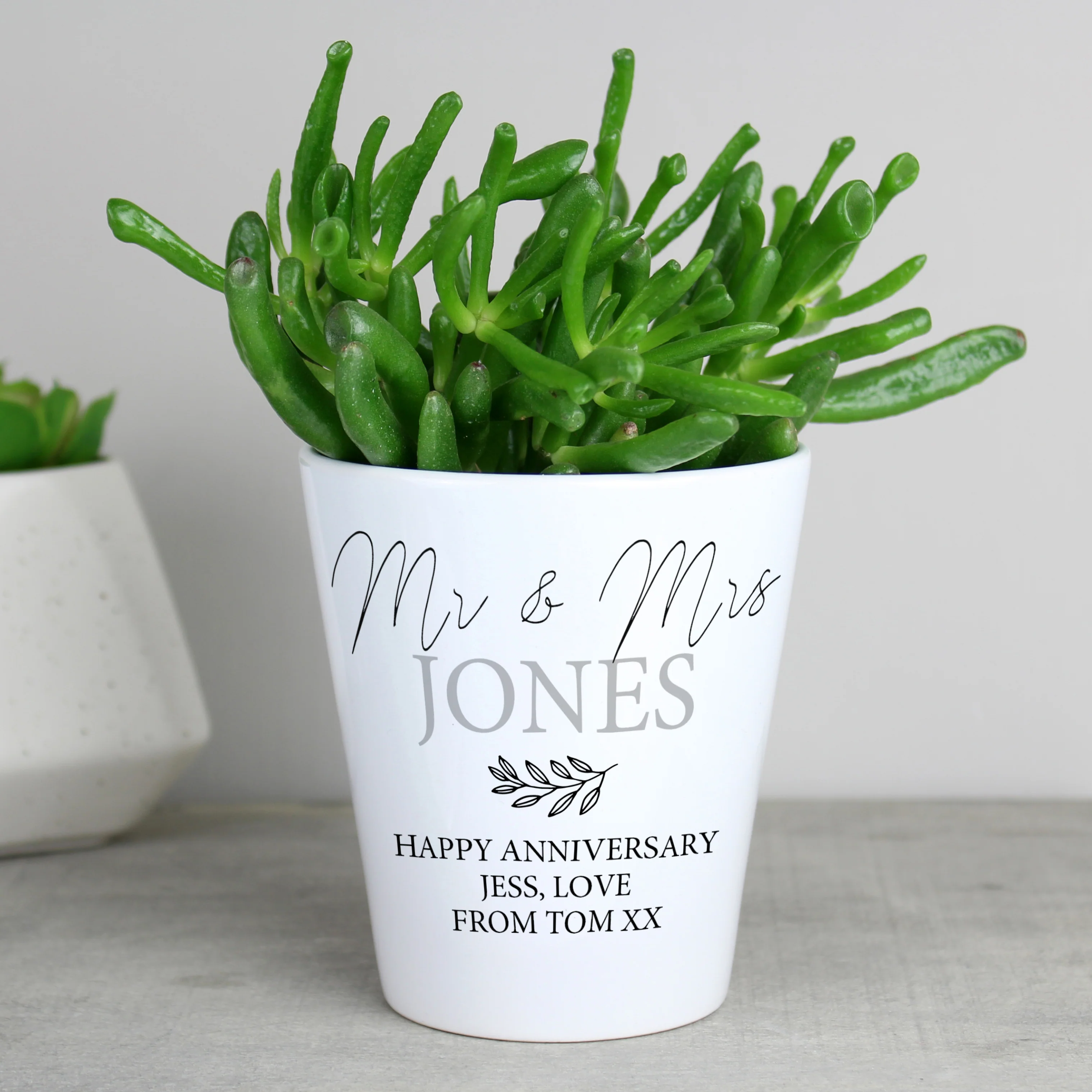 Personalised Free Text Plant Pot - Image 8