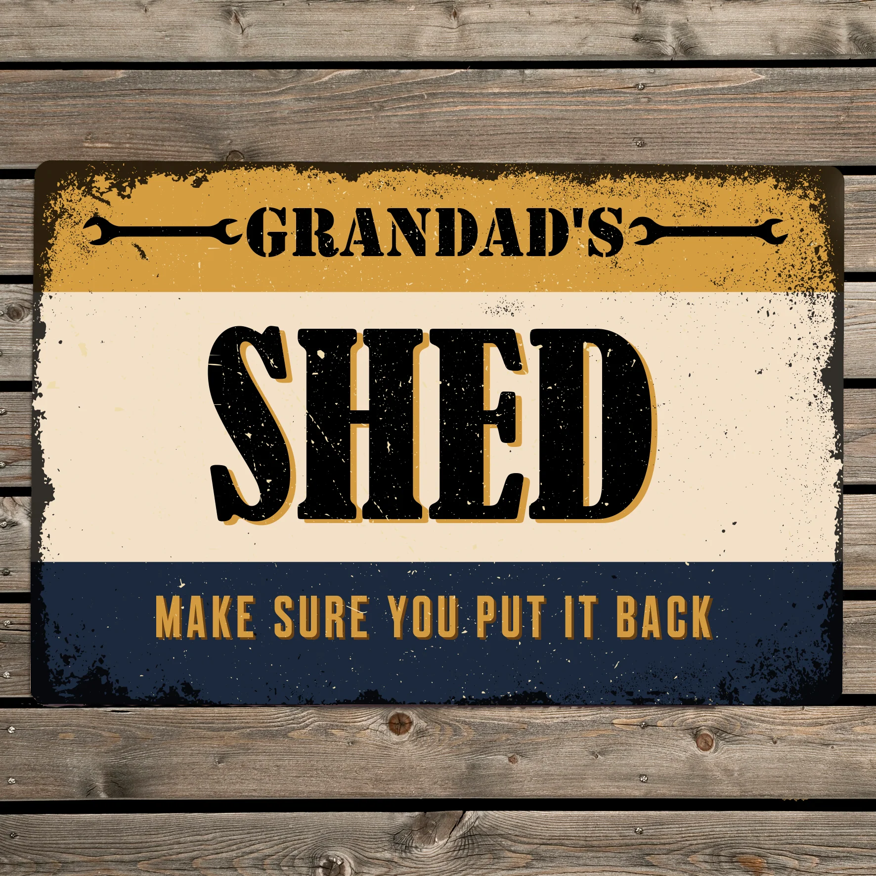 Personalised Garage Metal Sign - Image 2
