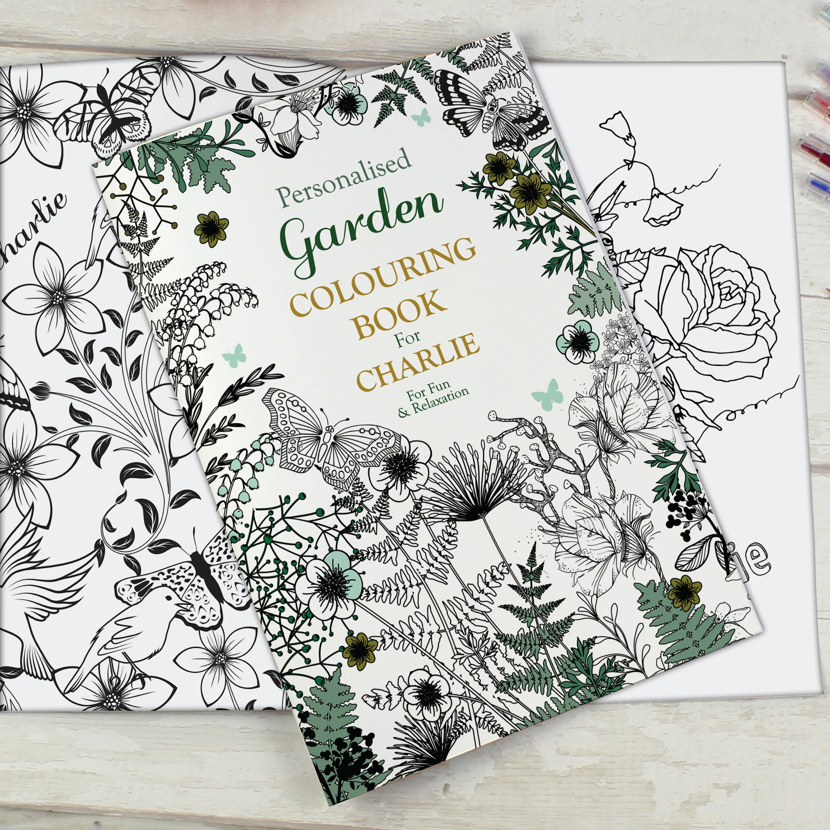 Personalised Gardening Colouring Book - Image 5