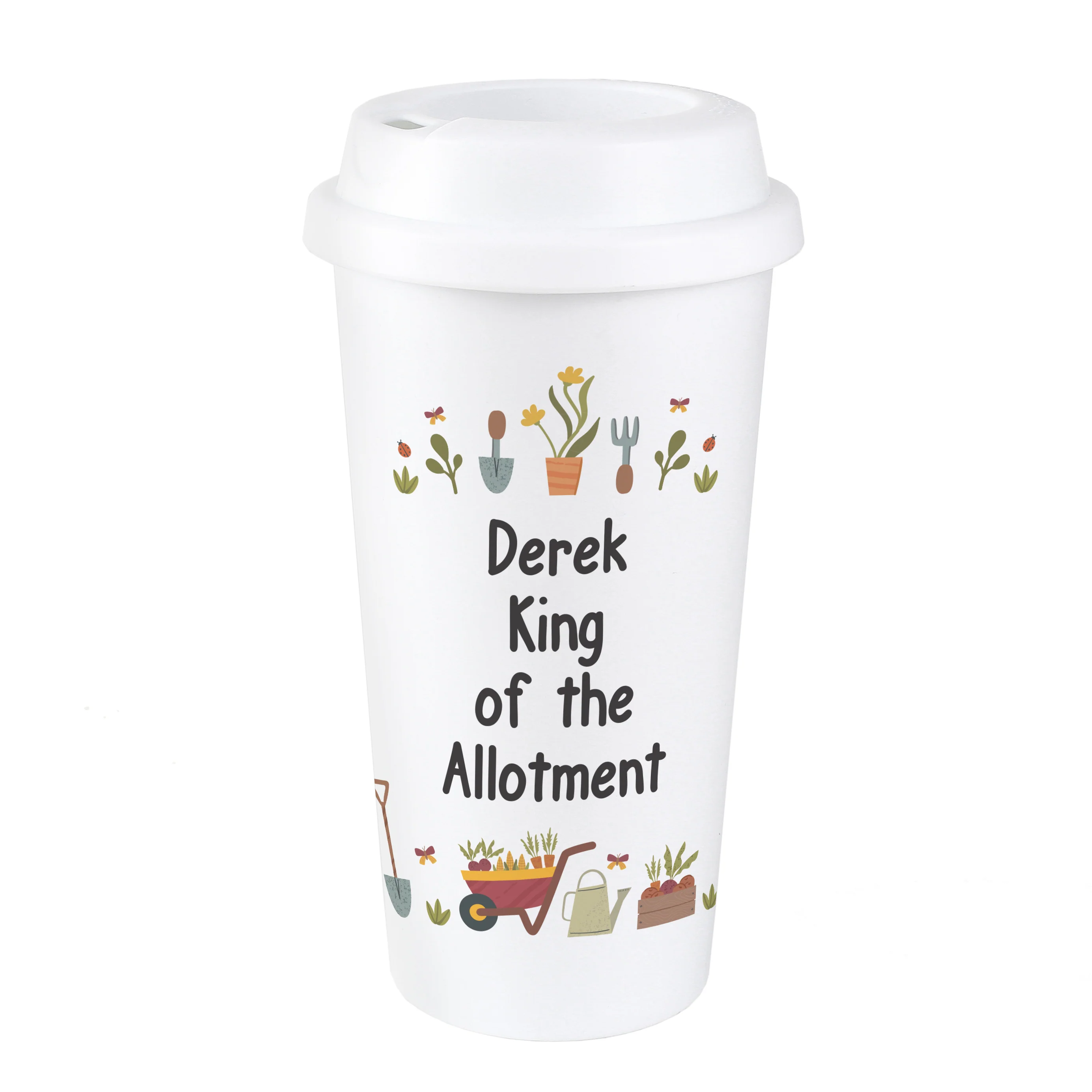 Personalised Gardening Travel Mug - Image 5