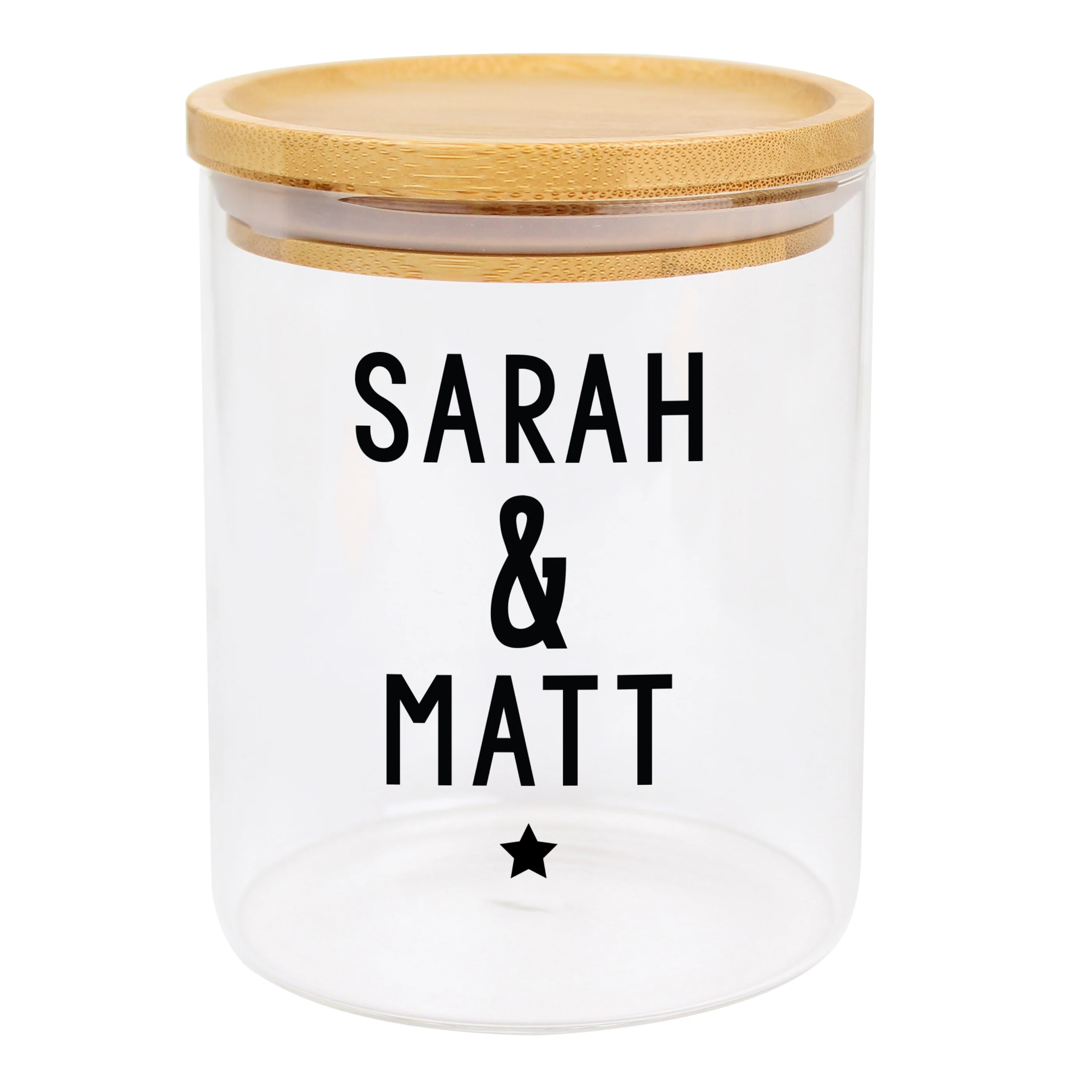 Personalised Glass Storage Jar - Image 2