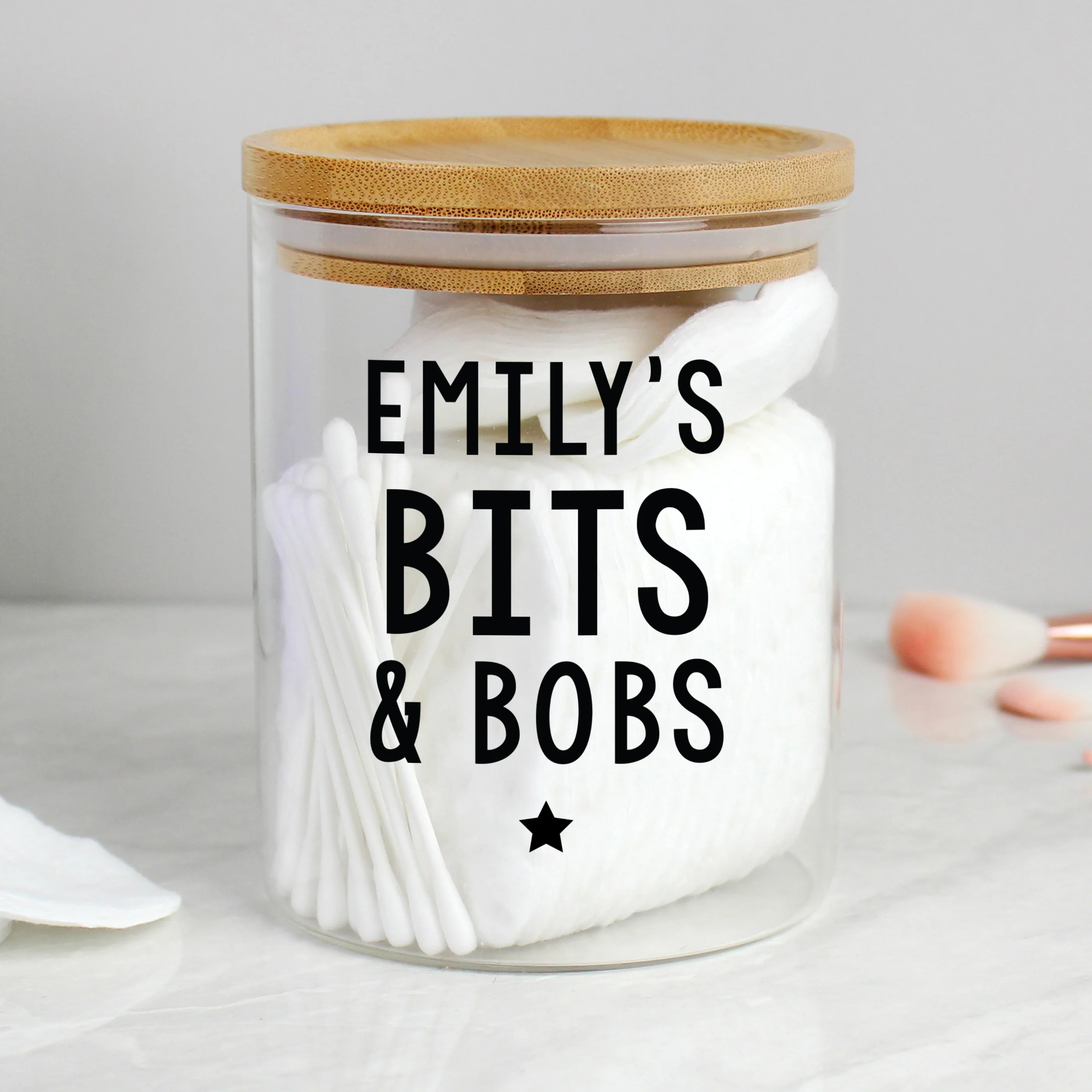 Personalised Glass Storage Jar - Image 3