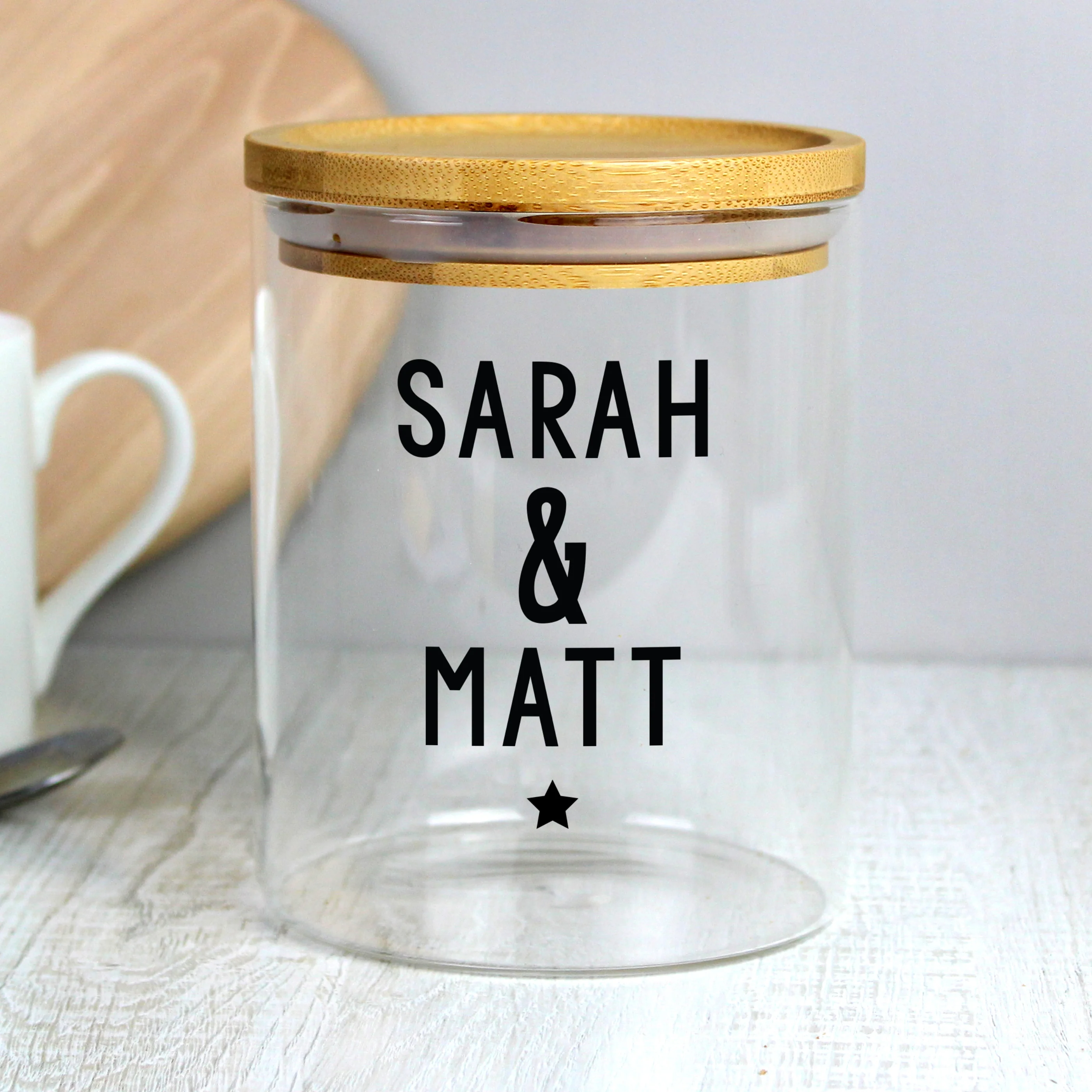 Personalised Glass Storage Jar - Image 6