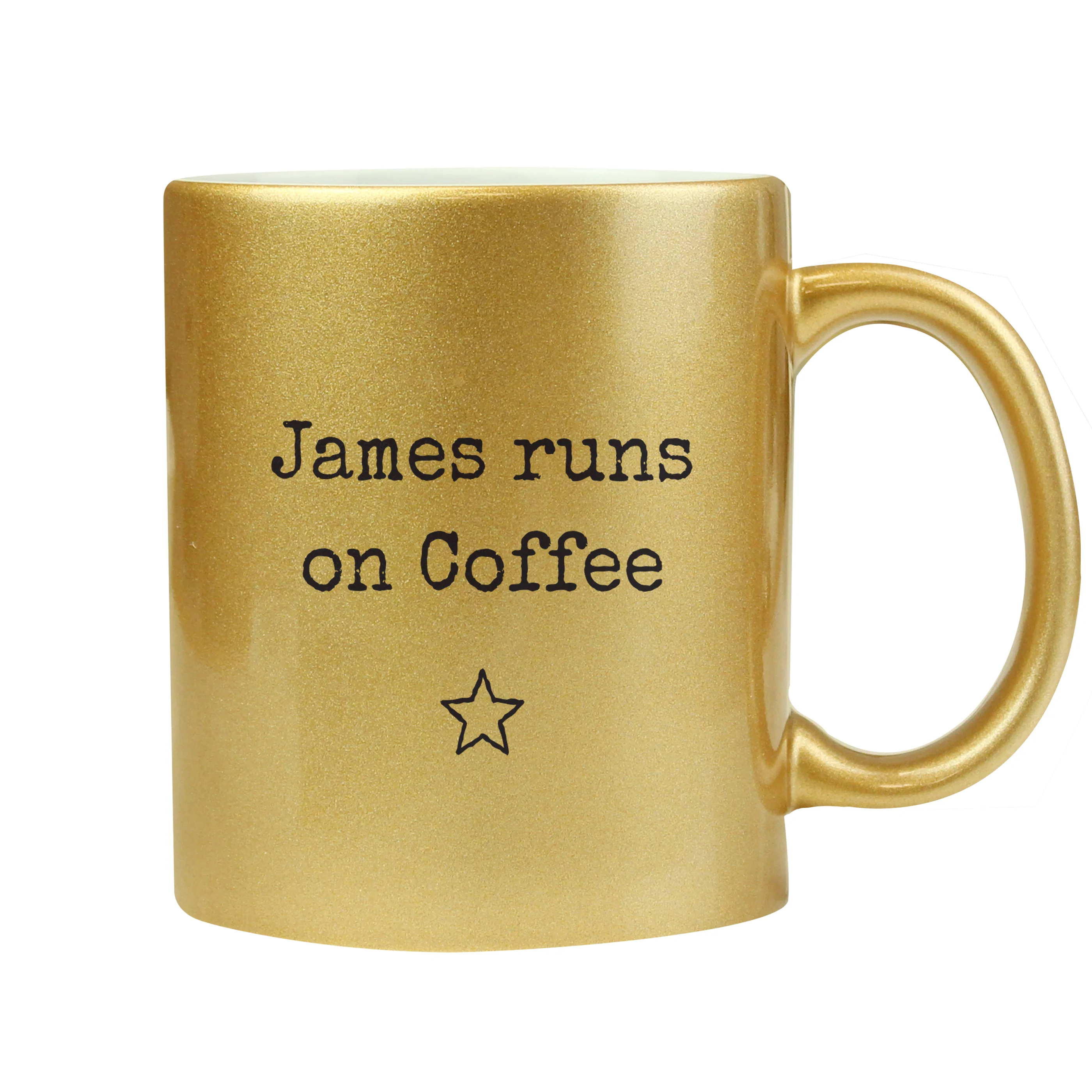 Personalised Gold Mug - Image 5