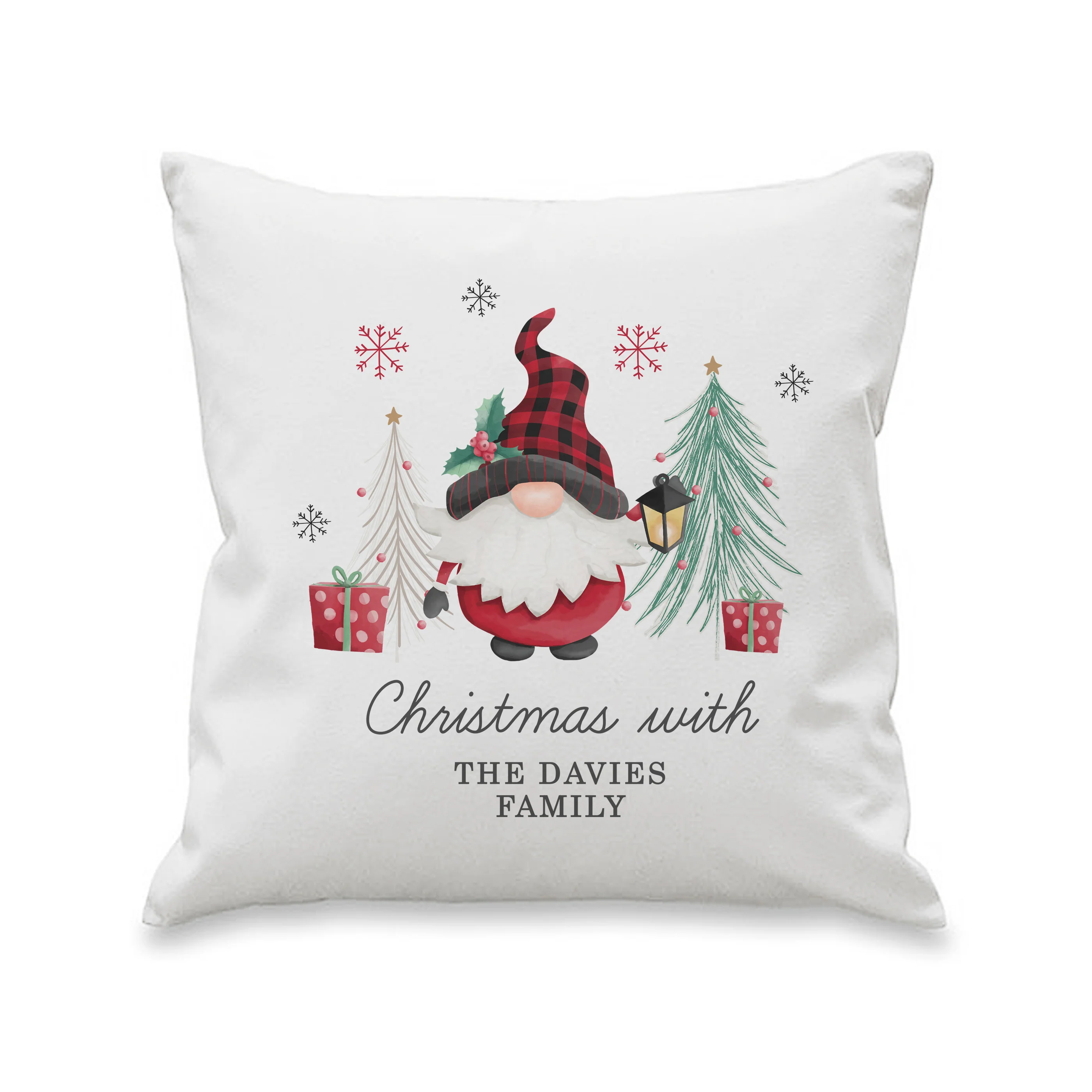 Personalised Gonk Christmas Cushion - Image 5