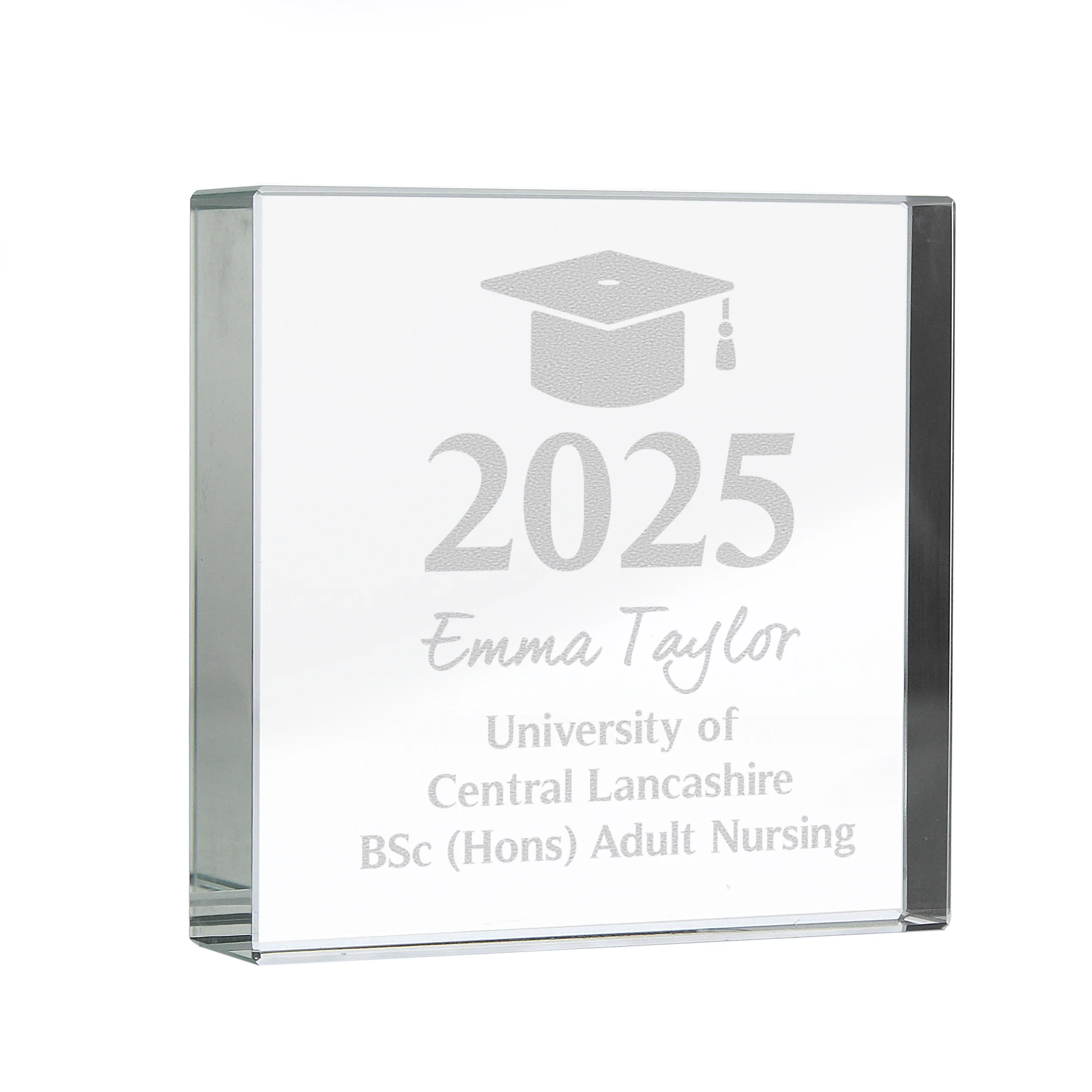 Personalised Graduation Crystal Token - Image 5