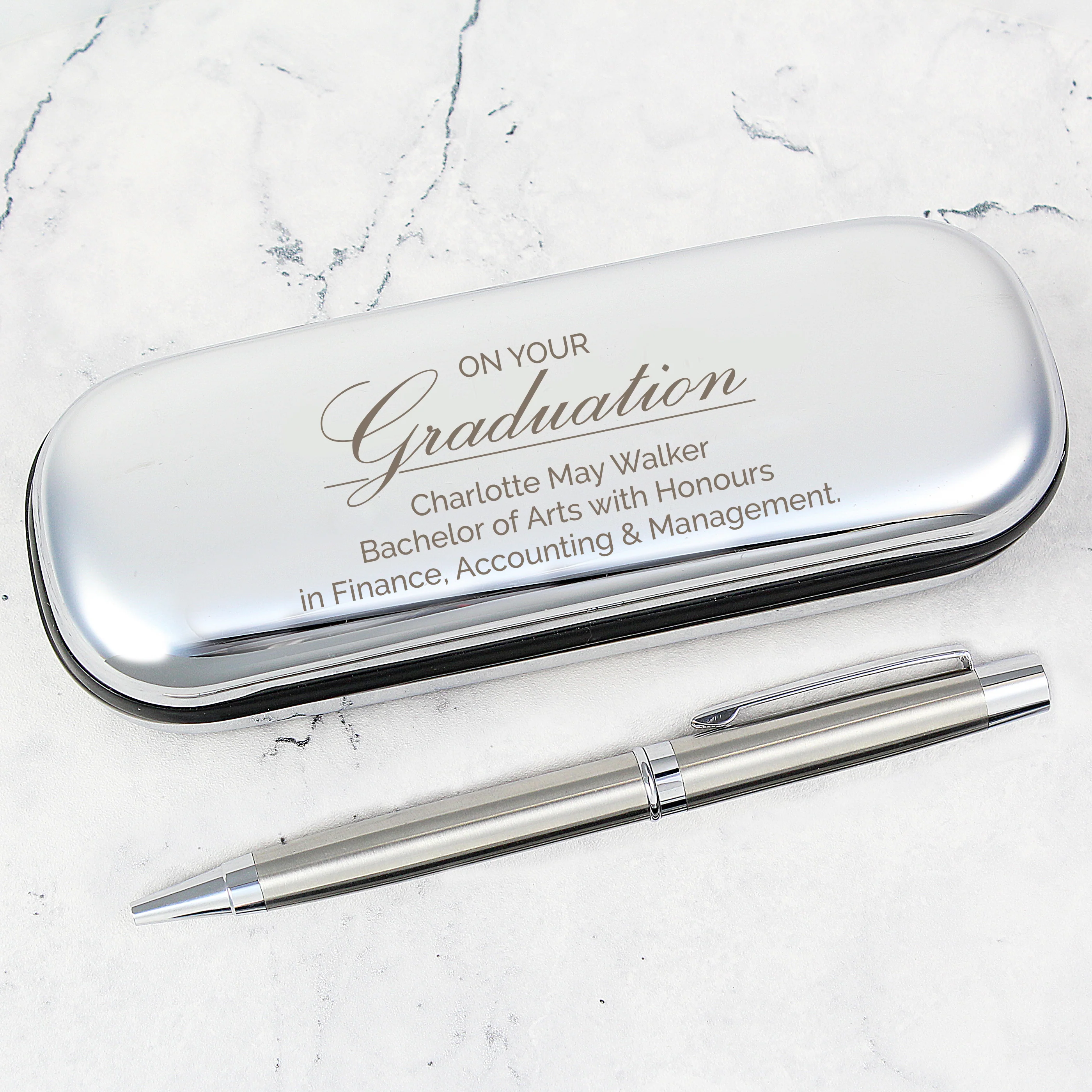 Personalised Graduation Pen and Box Set - Image 4