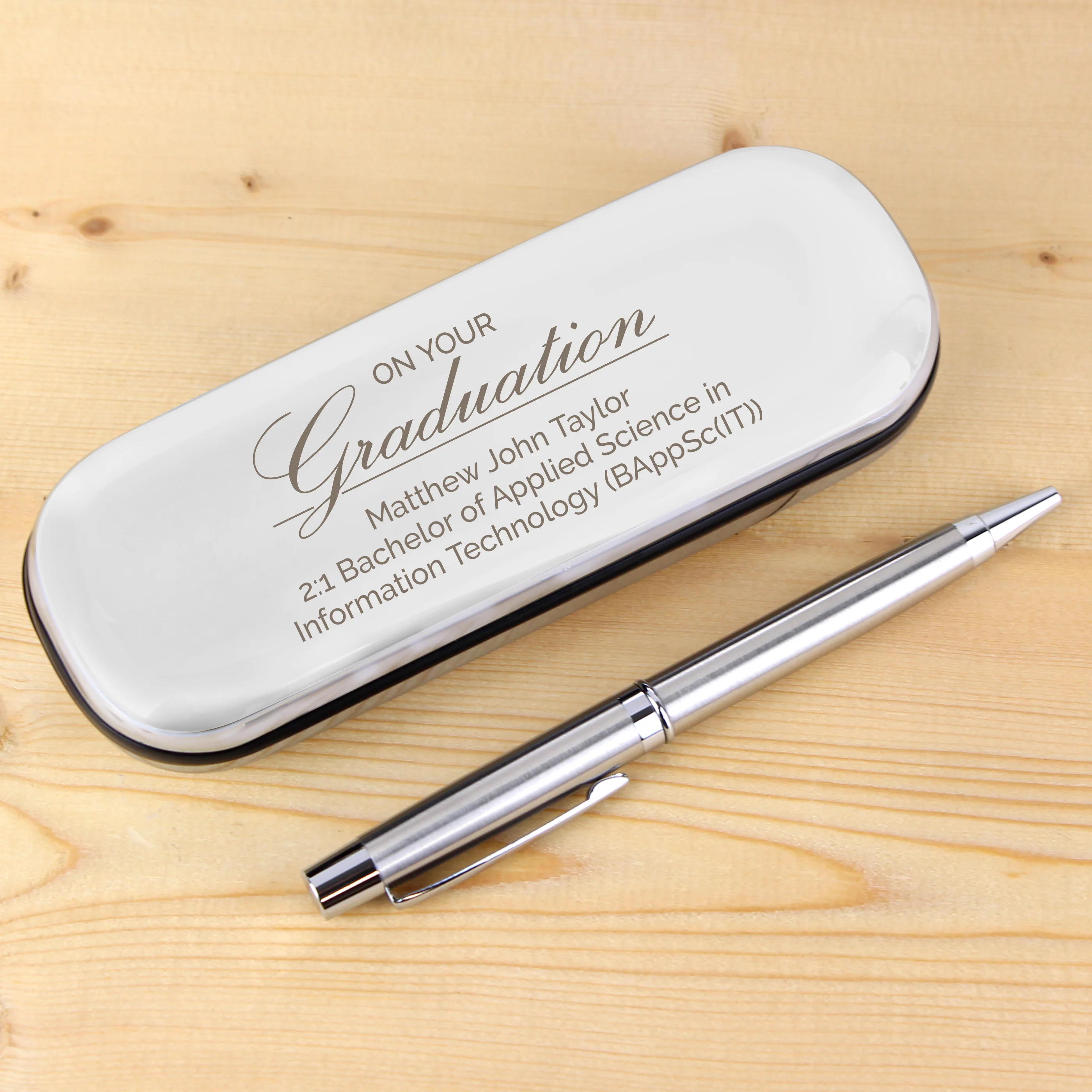 Personalised Graduation Pen and Box Set - Image 5