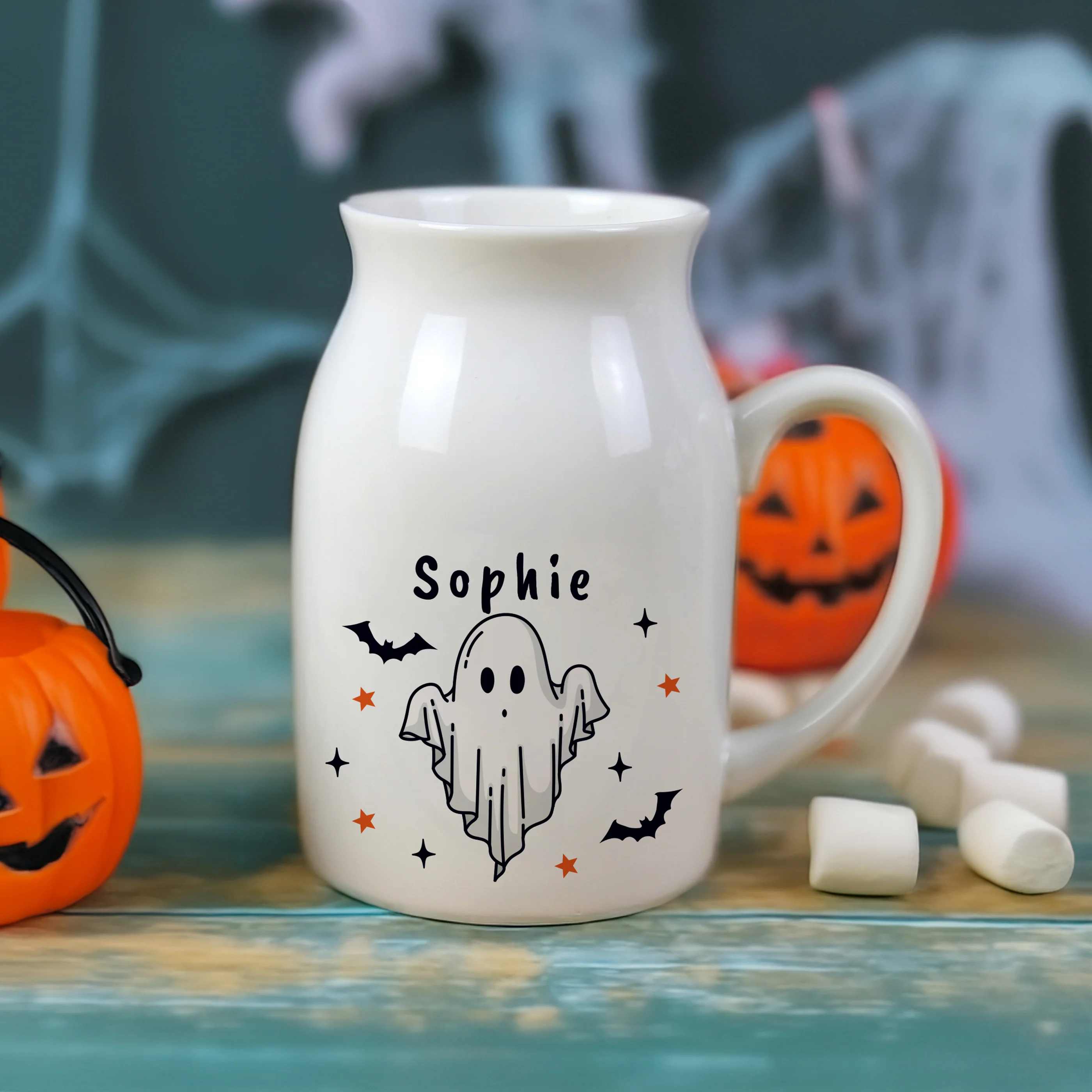 Personalised Halloween Ghost Jug - Image 3