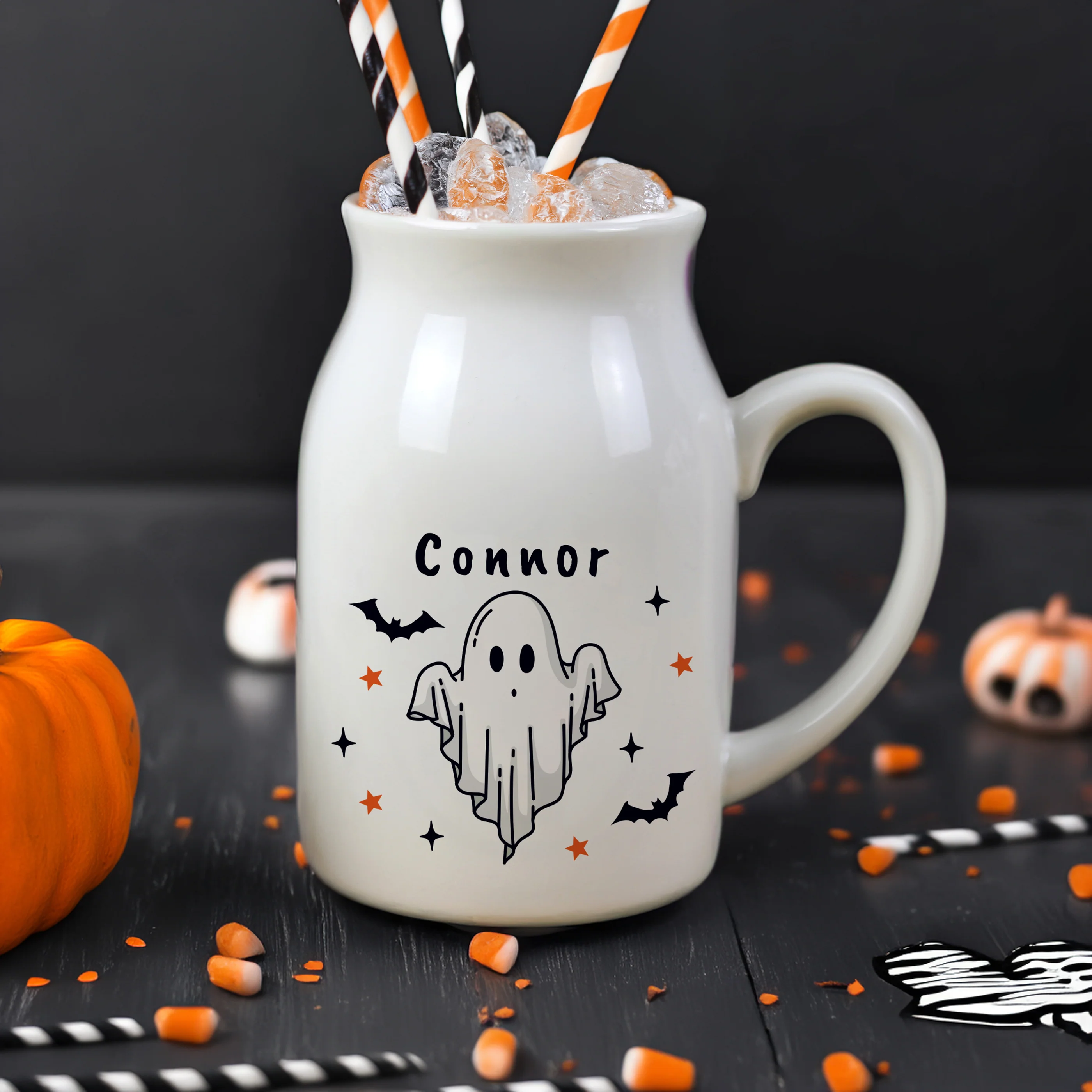 Personalised Halloween Ghost Jug - Image 4
