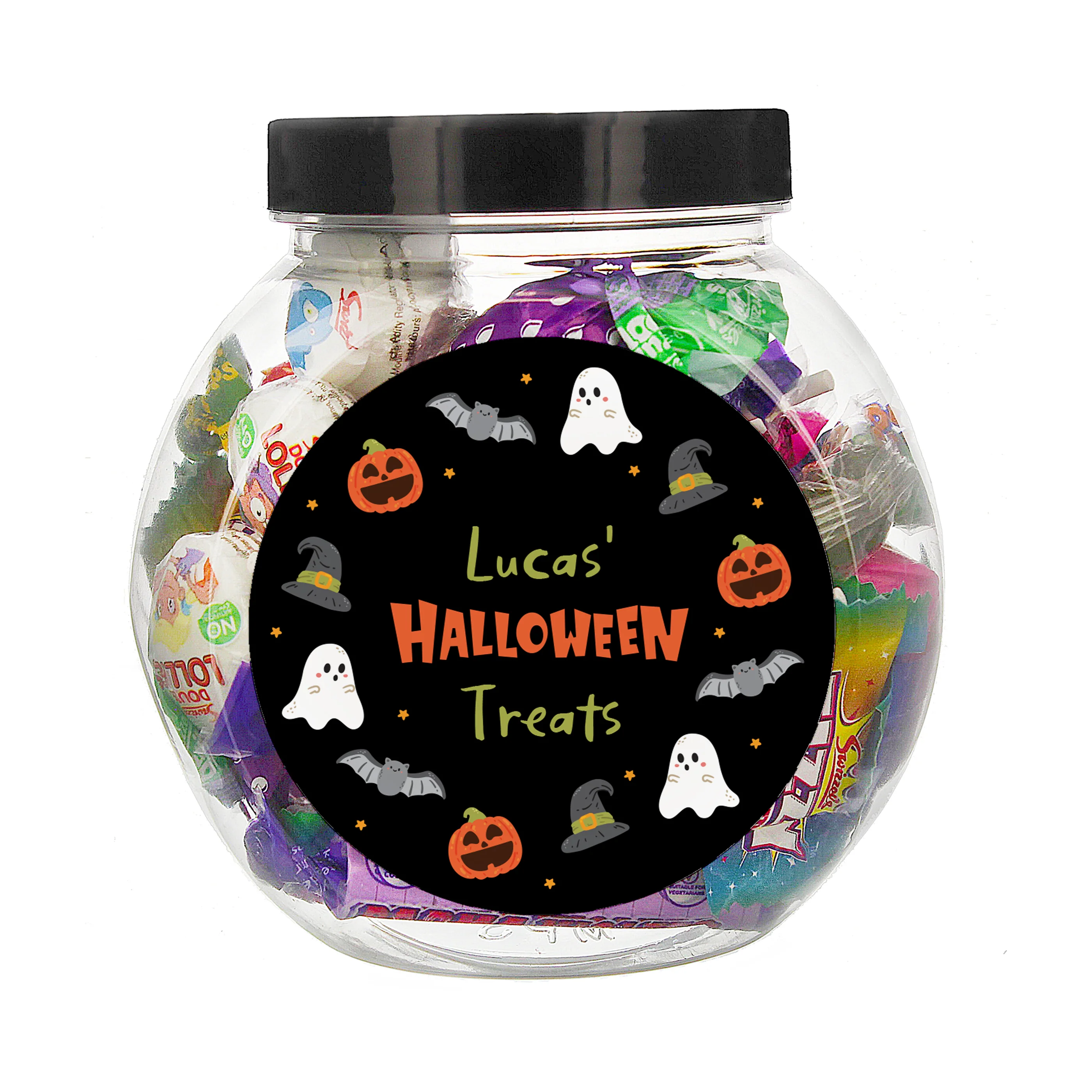 Personalised Halloween Sweets Jar - Image 5