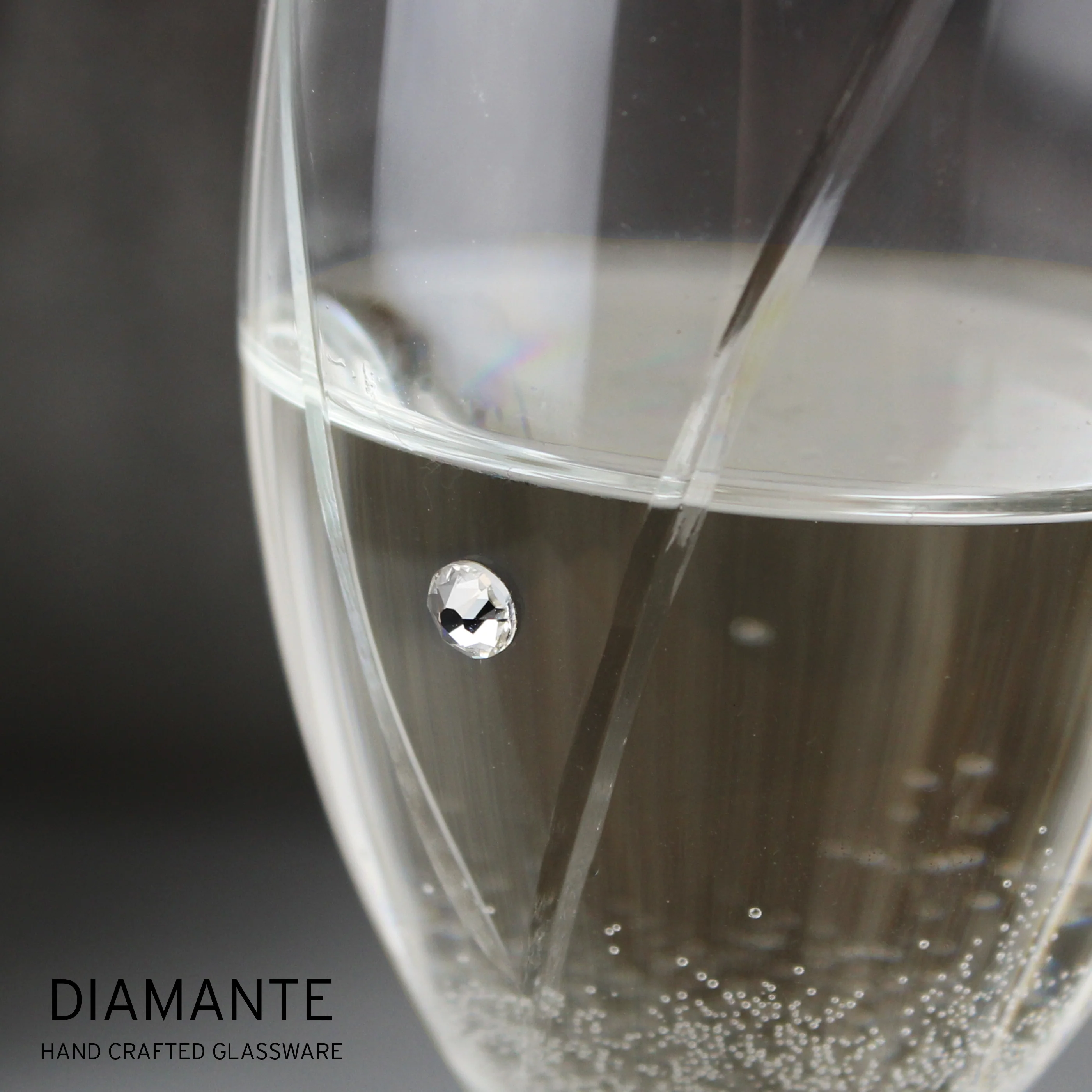 Personalised Hand Cut Heart Celebration Pair of Flutes with Gift Box - Image 6