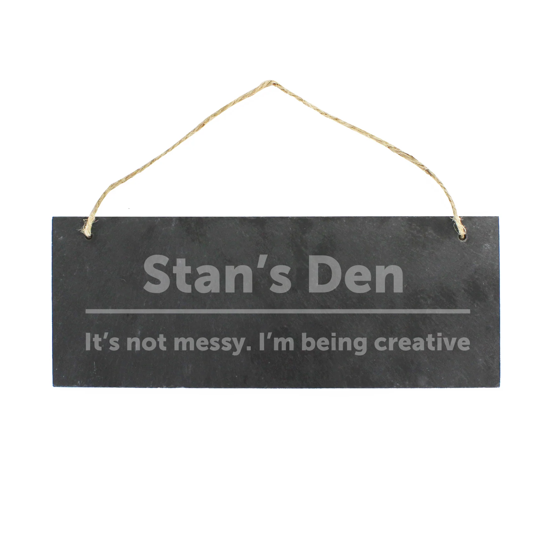Personalised Hanging Slate Sign - Image 2