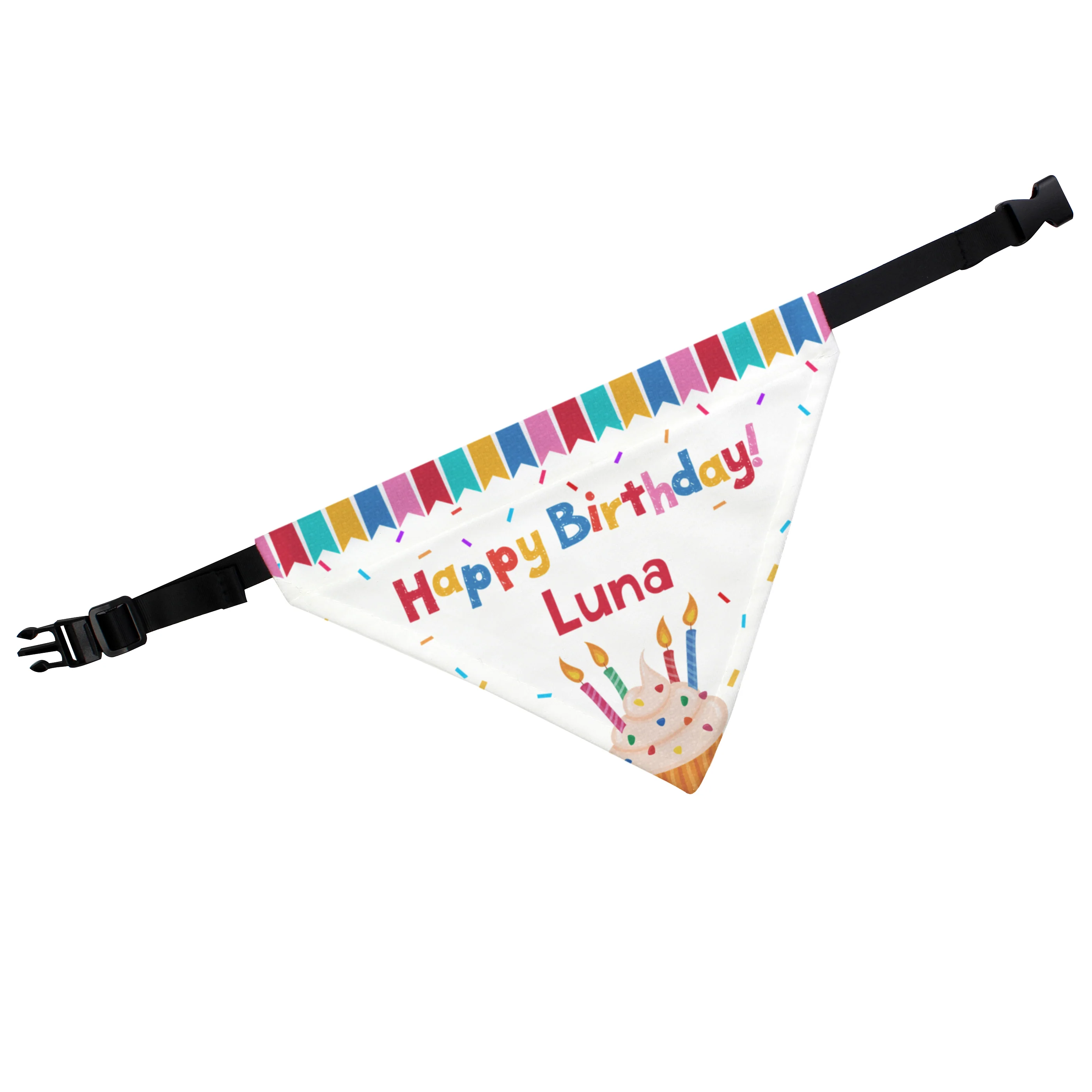 Personalised Happy Birthday Dog Bandana - Image 5