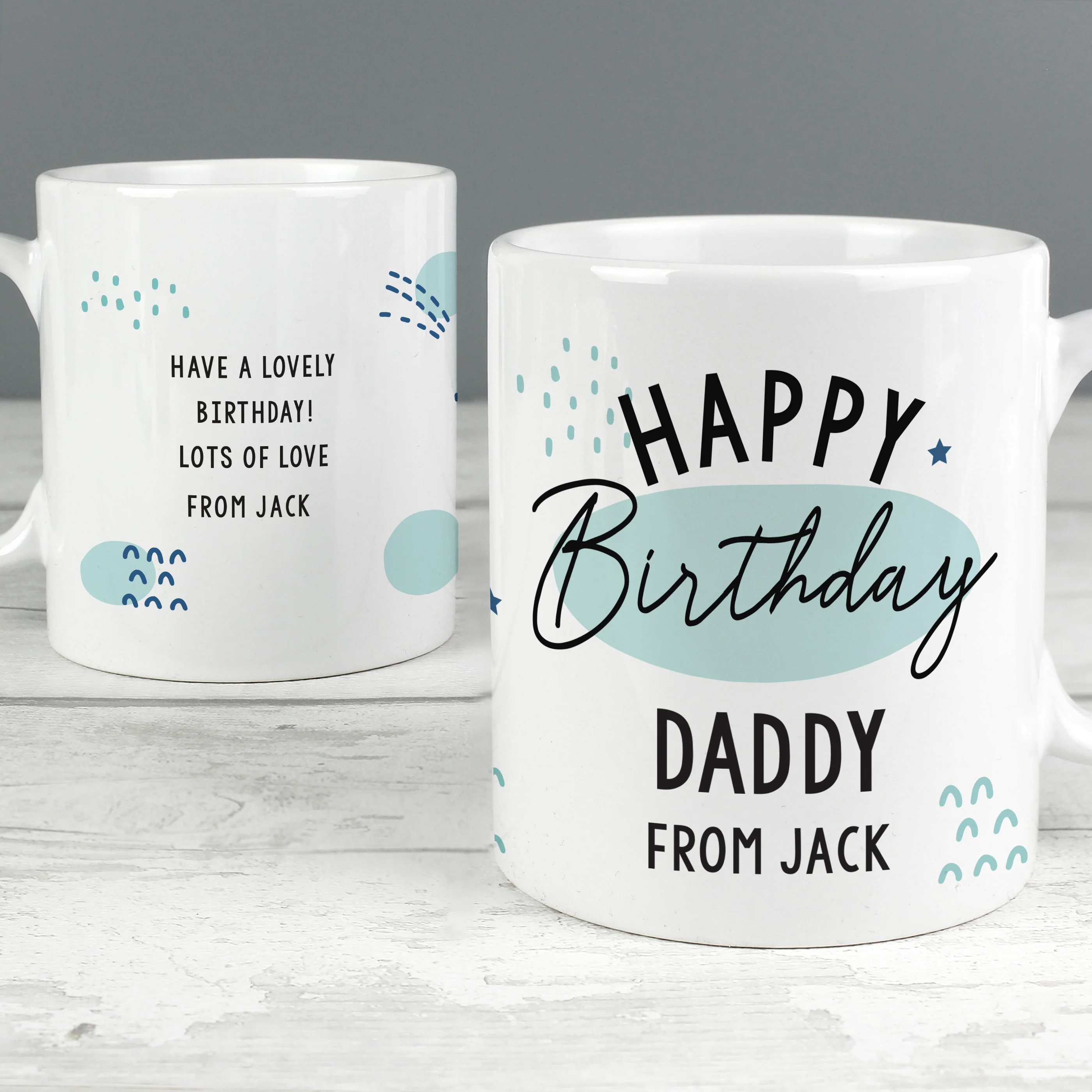 Personalised Happy Birthday Mug - Image 3