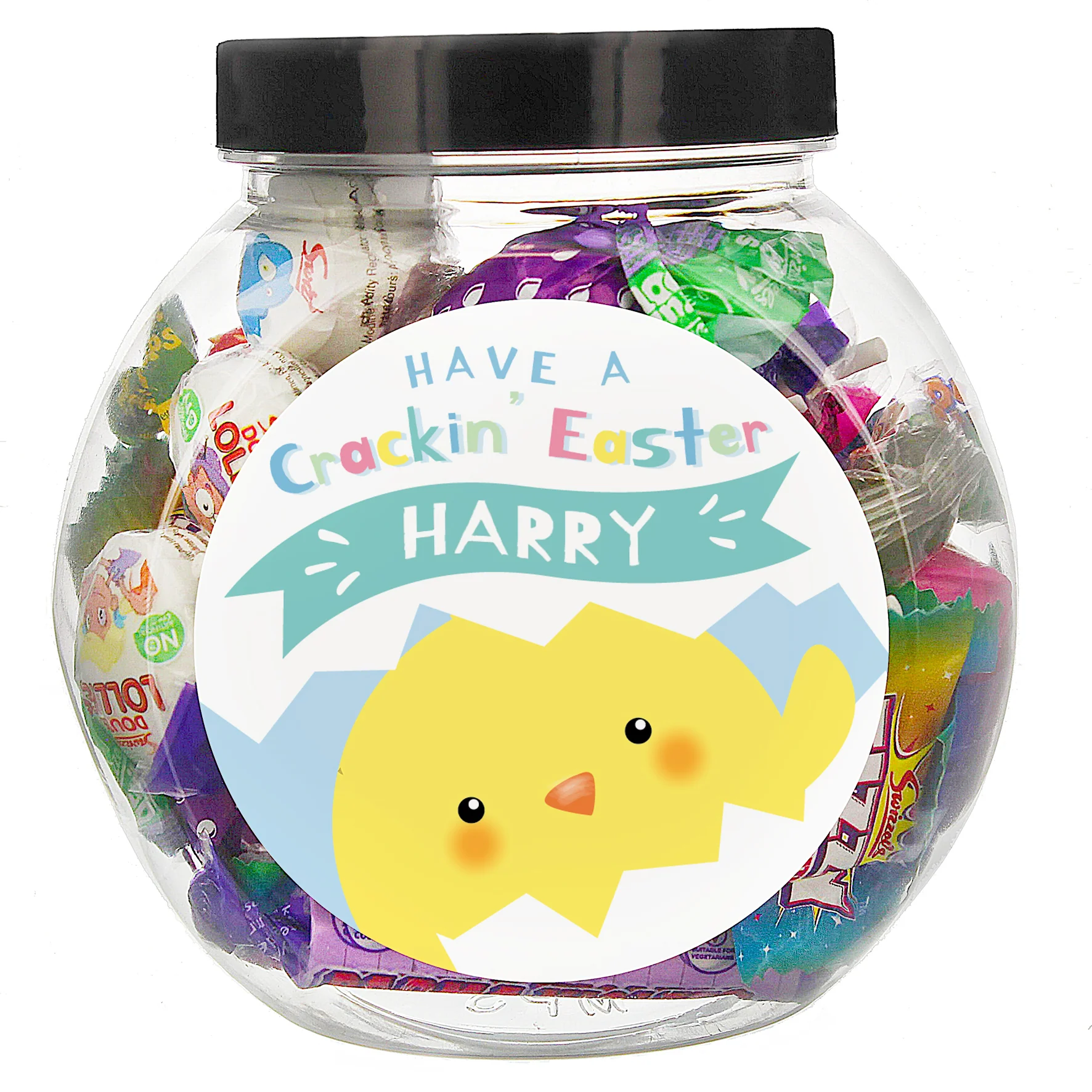 Personalised Have A Cracking Easter Sweets Jar - Image 2