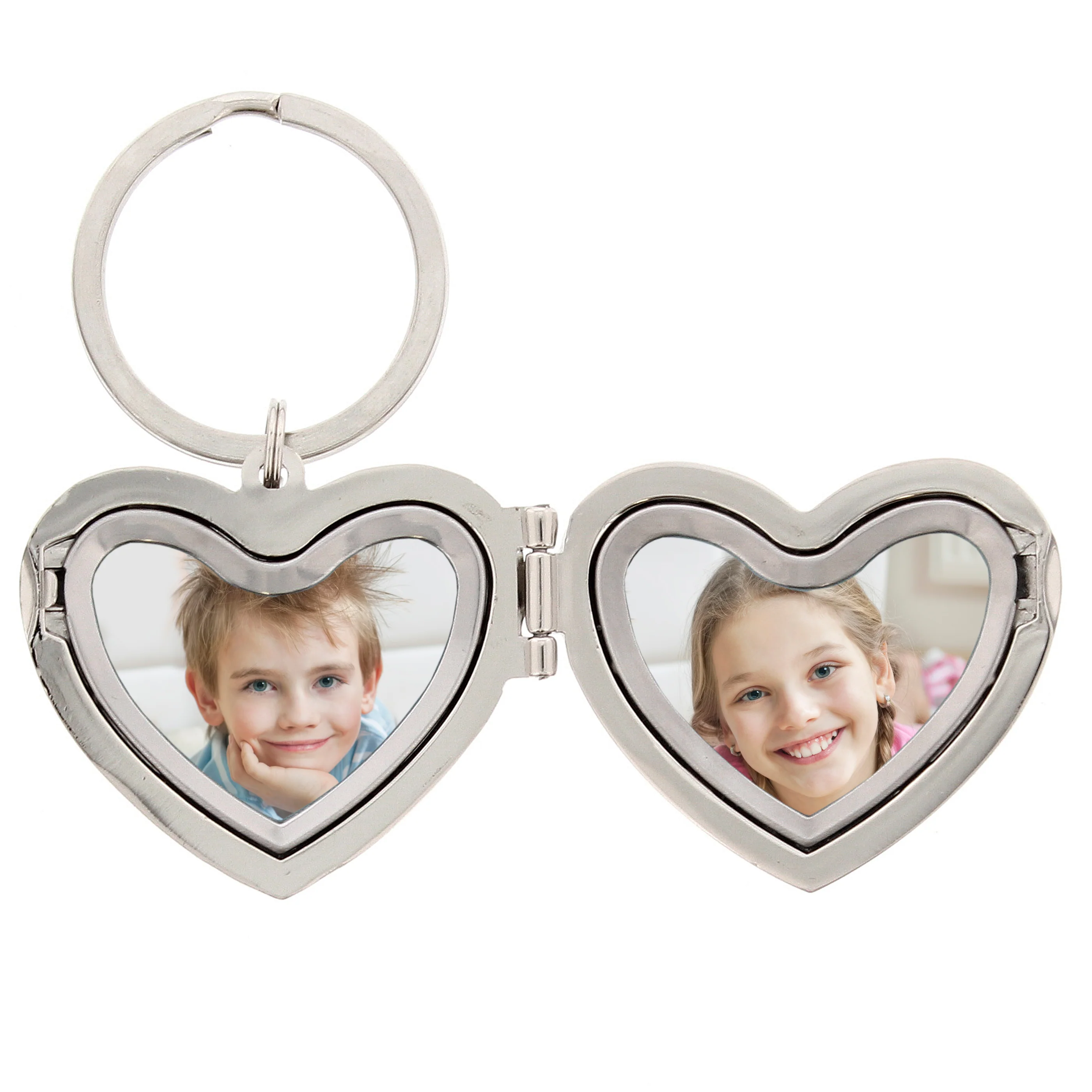 Personalised Heart Photoframe Keyring - Image 8