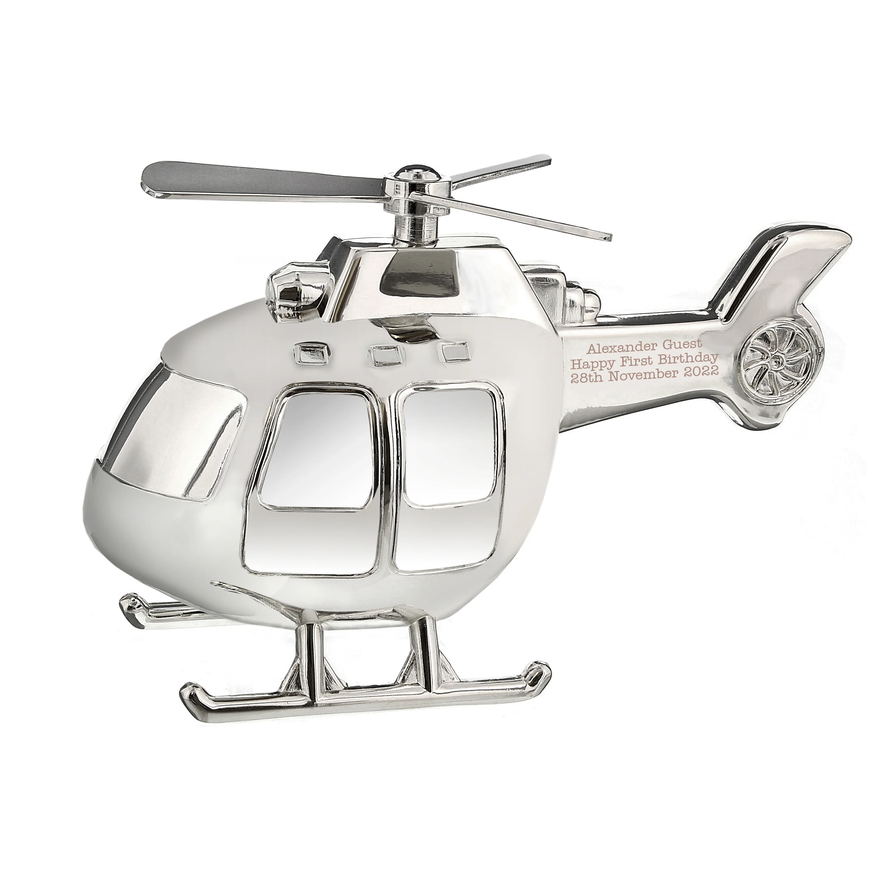 Personalised Helicopter Money Box - Image 4