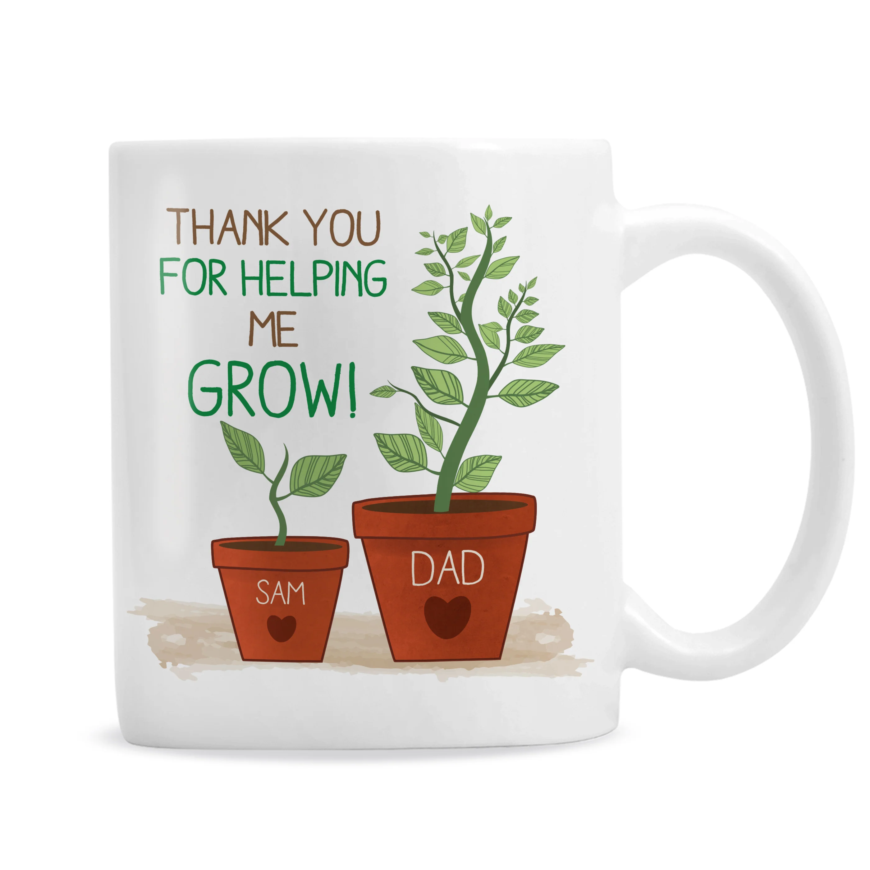 Personalised Helping Me Grow Mug - Image 2