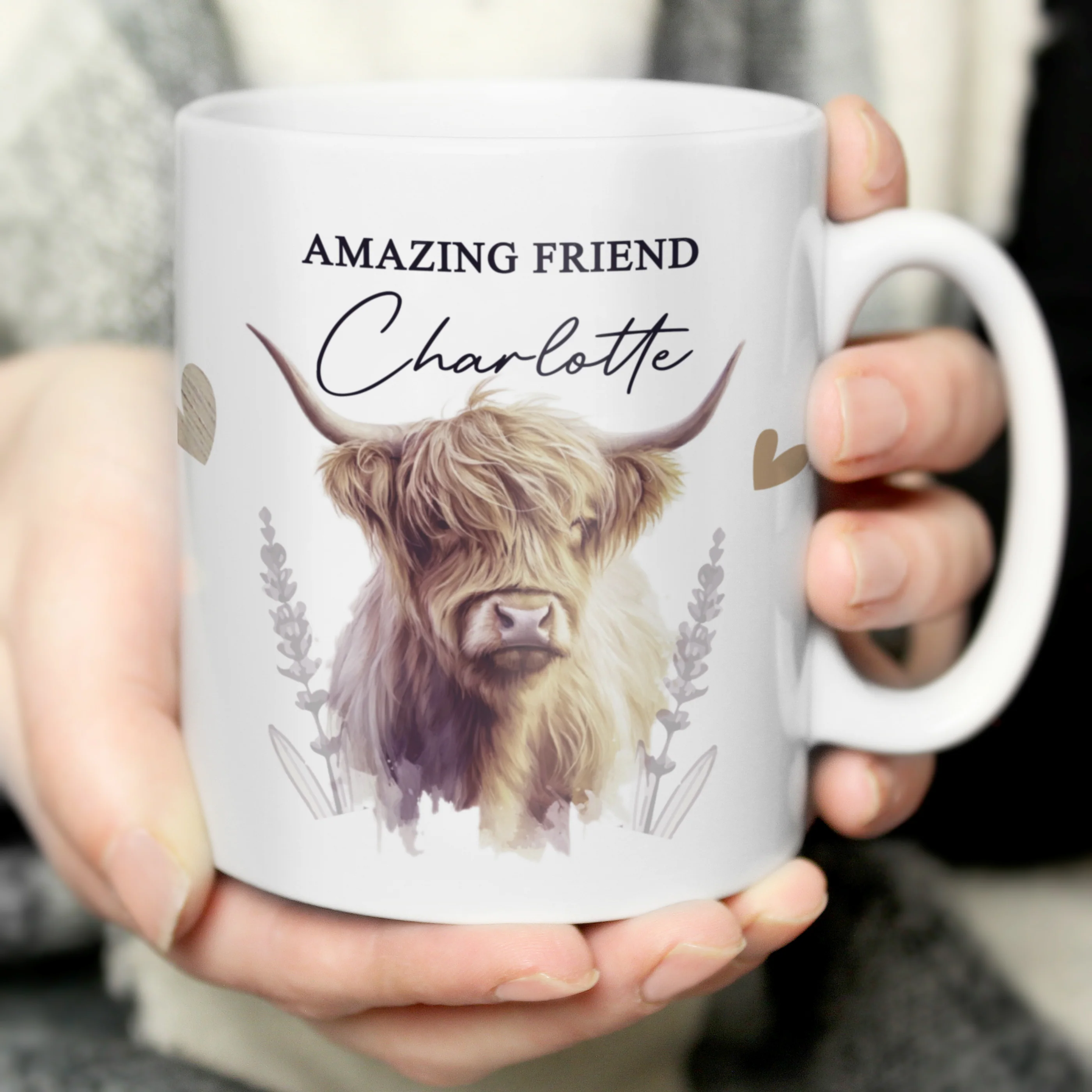 Personalised Highland Cow Mug - Image 3