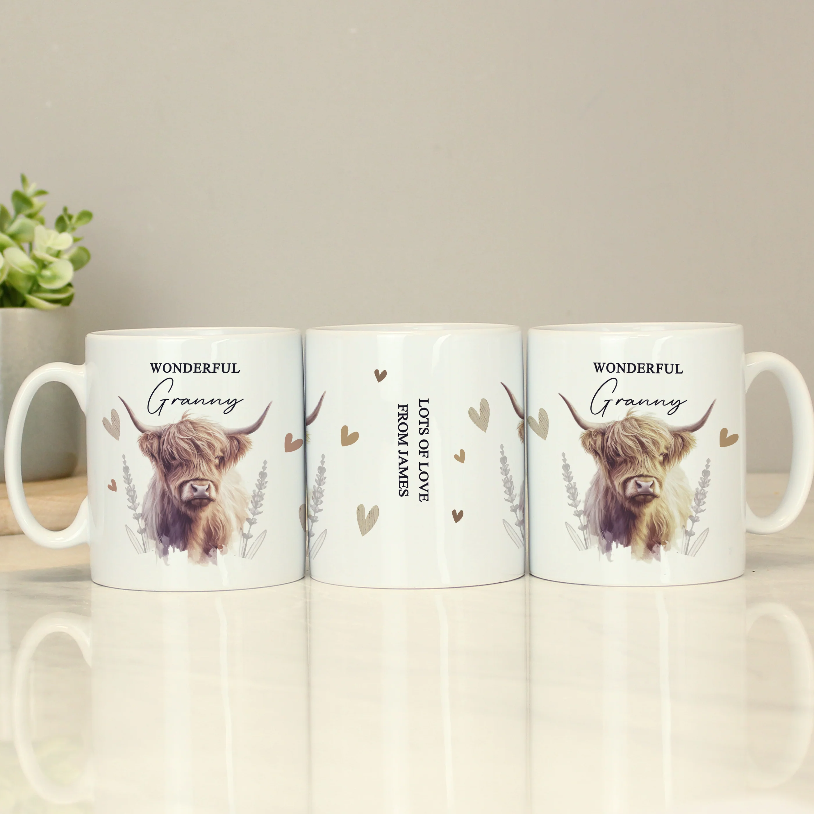 Personalised Highland Cow Mug - Image 5