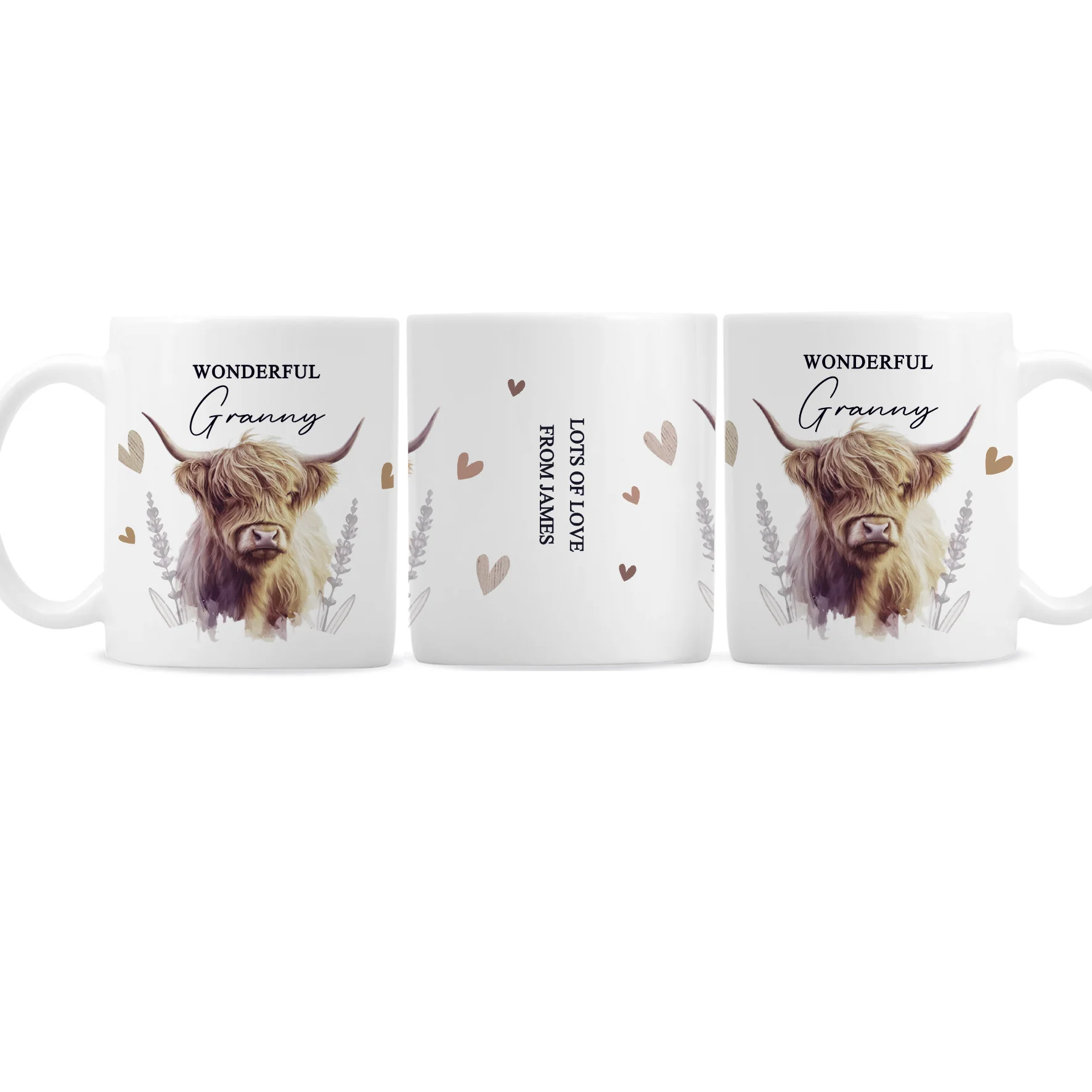 Personalised Highland Cow Mug - Image 6