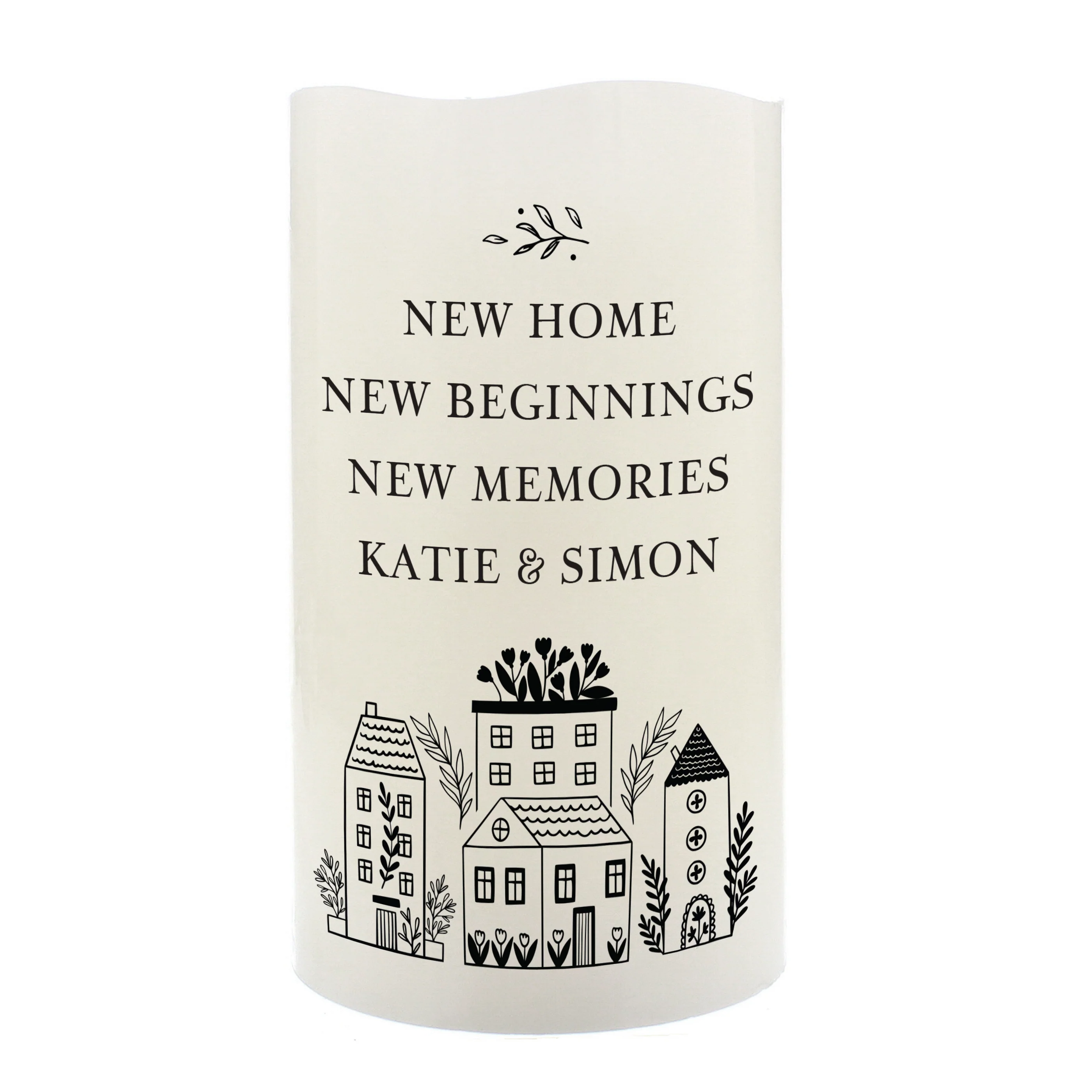 Personalised HOME LED Candle - Image 5