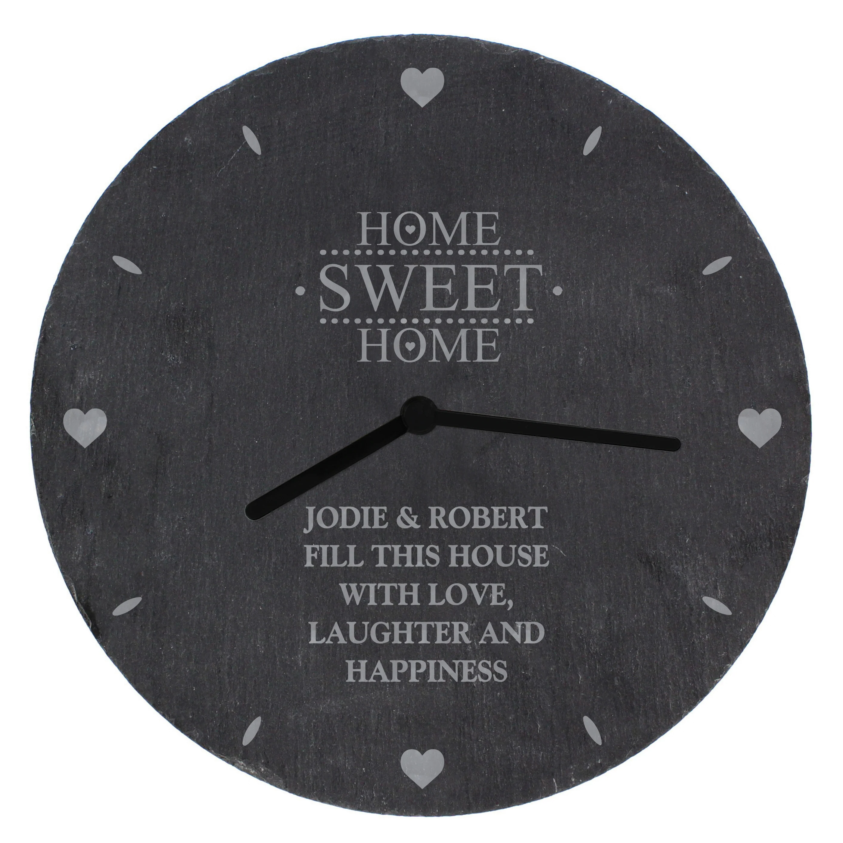 Personalised Home Slate Clock - Image 5