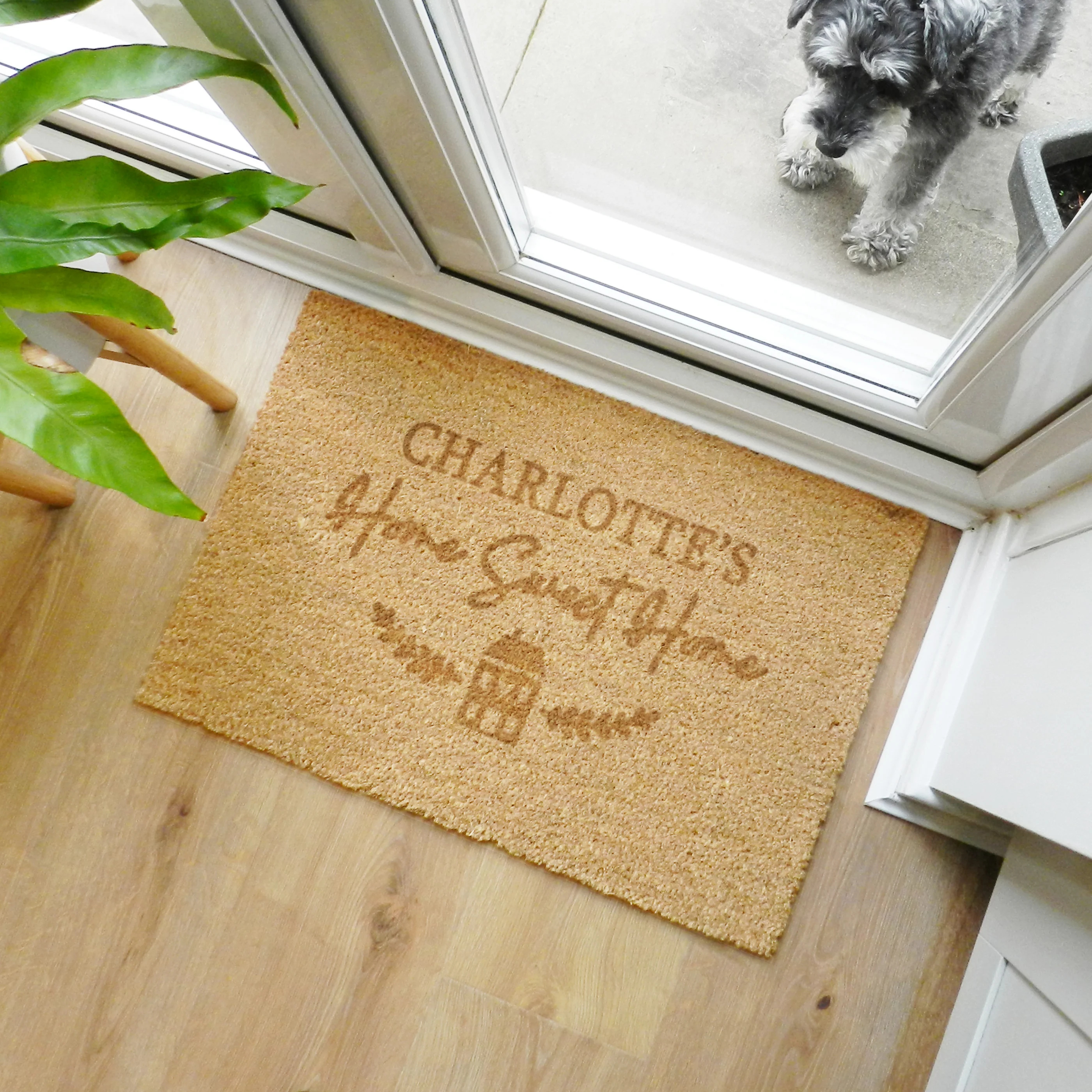 Personalised Home Sweet Home Rectangle Indoor Doormat - Image 4