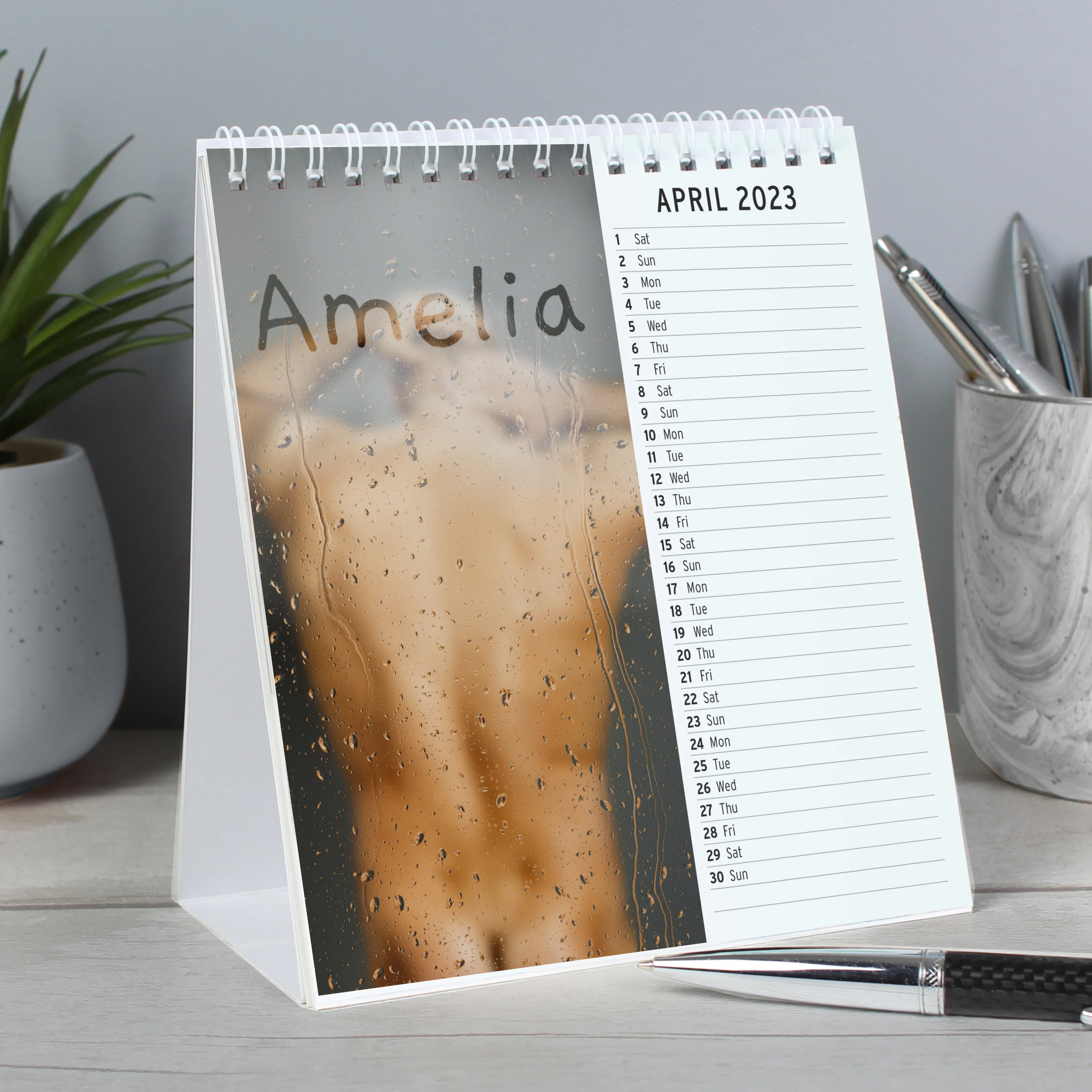 Personalised Hot Hunks Desk Calendar - Image 4