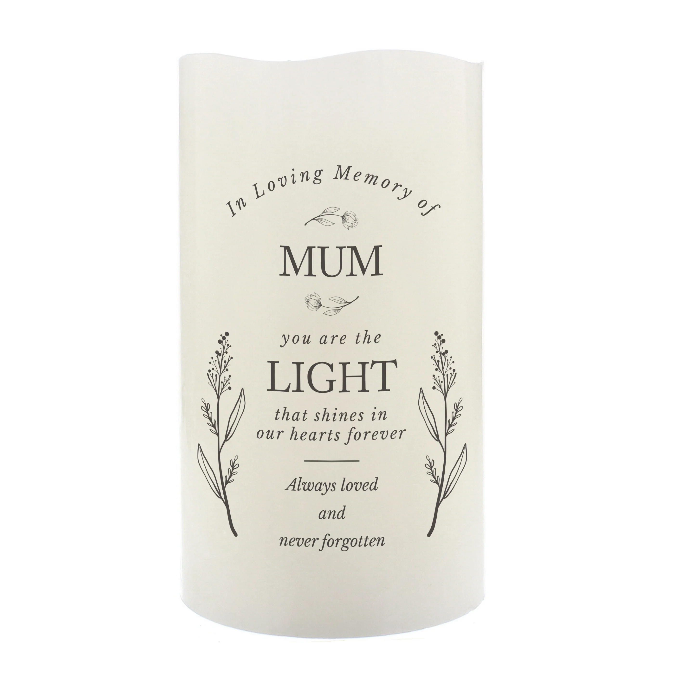 Personalised In Loving Memory LED Candle - Image 5