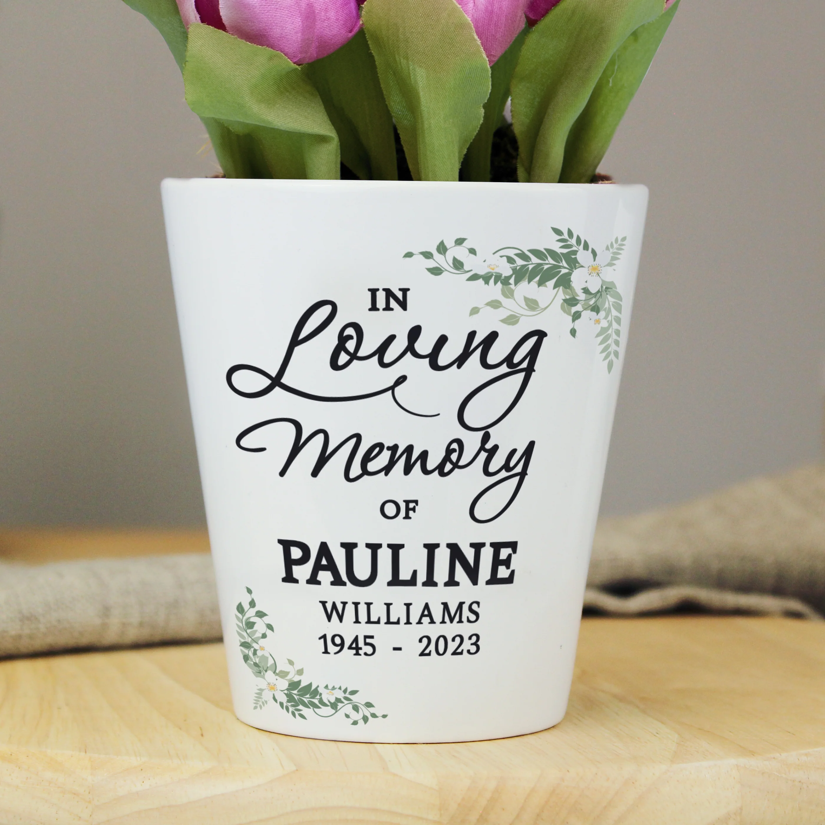 Personalised In Loving Memory Plant Pot - Image 6