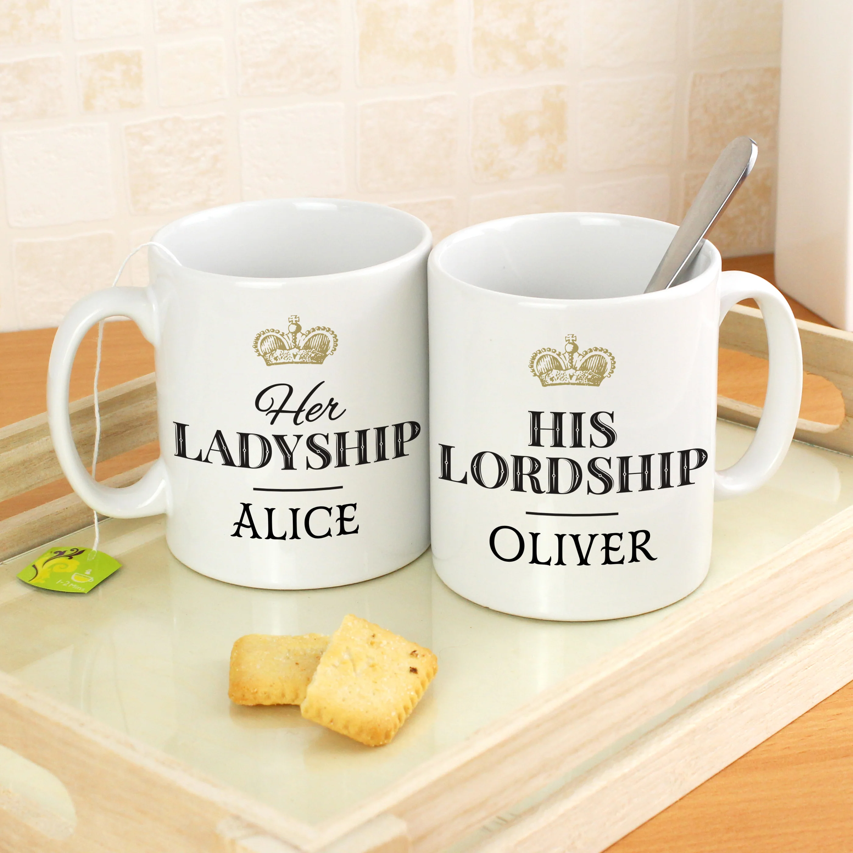 Personalised Ladyship and Lordship Mug Set - Image 5