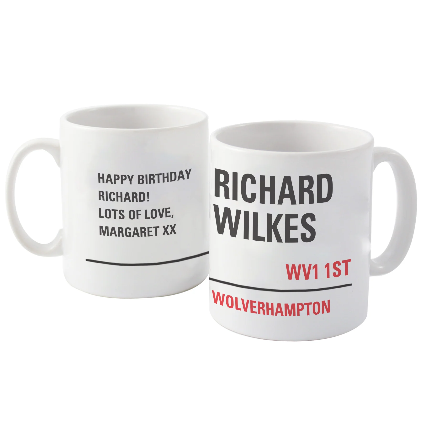 Personalised London Street Sign Mug - Image 5