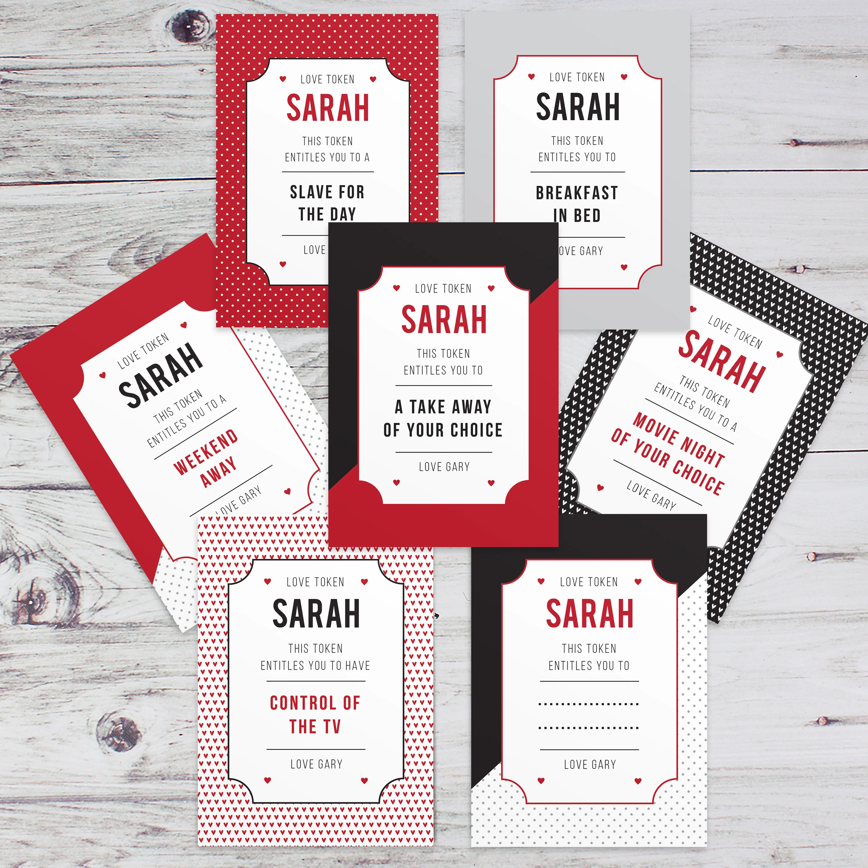 Personalised Love Tokens - Image 4