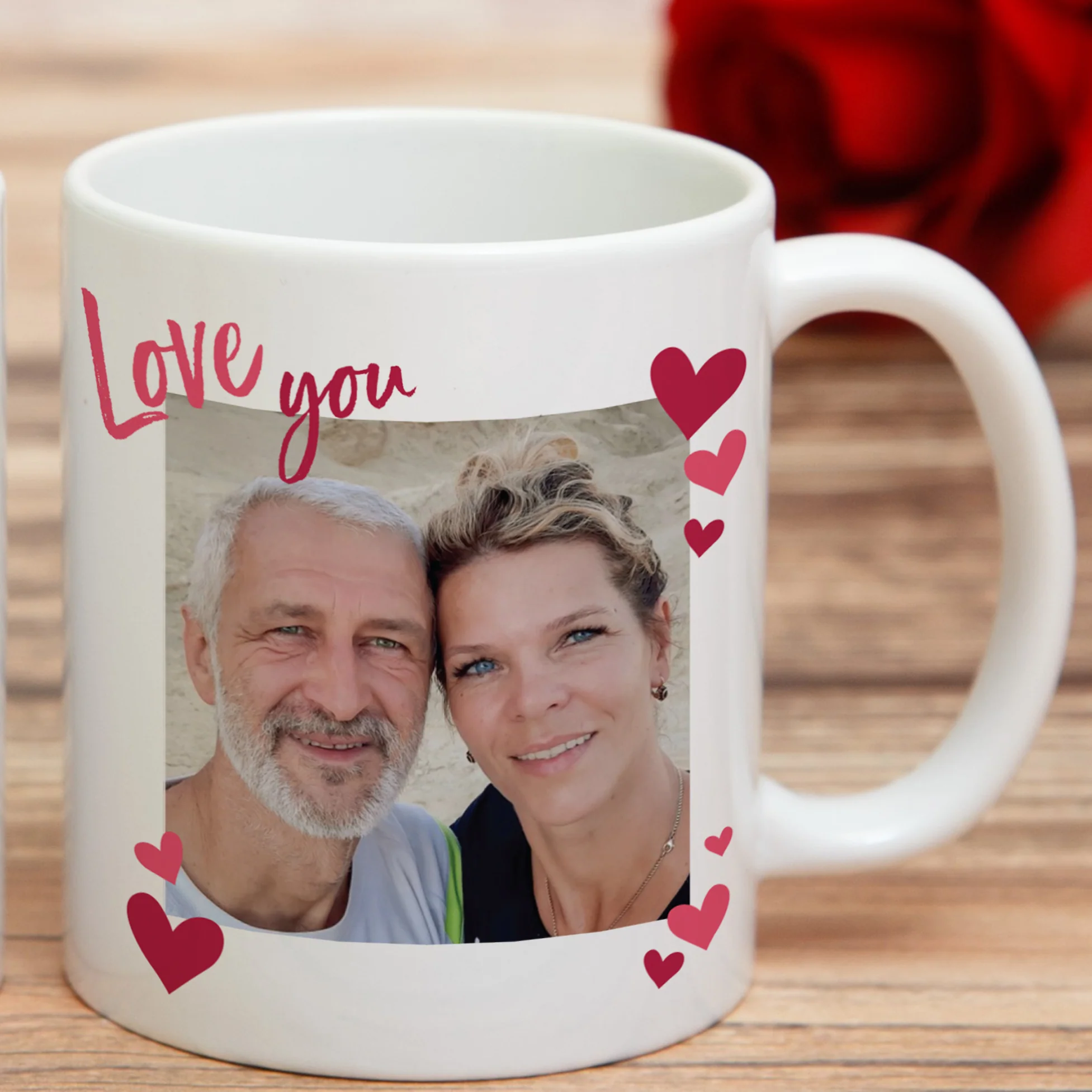 Personalised Love You Photo Upload Mug - Image 2