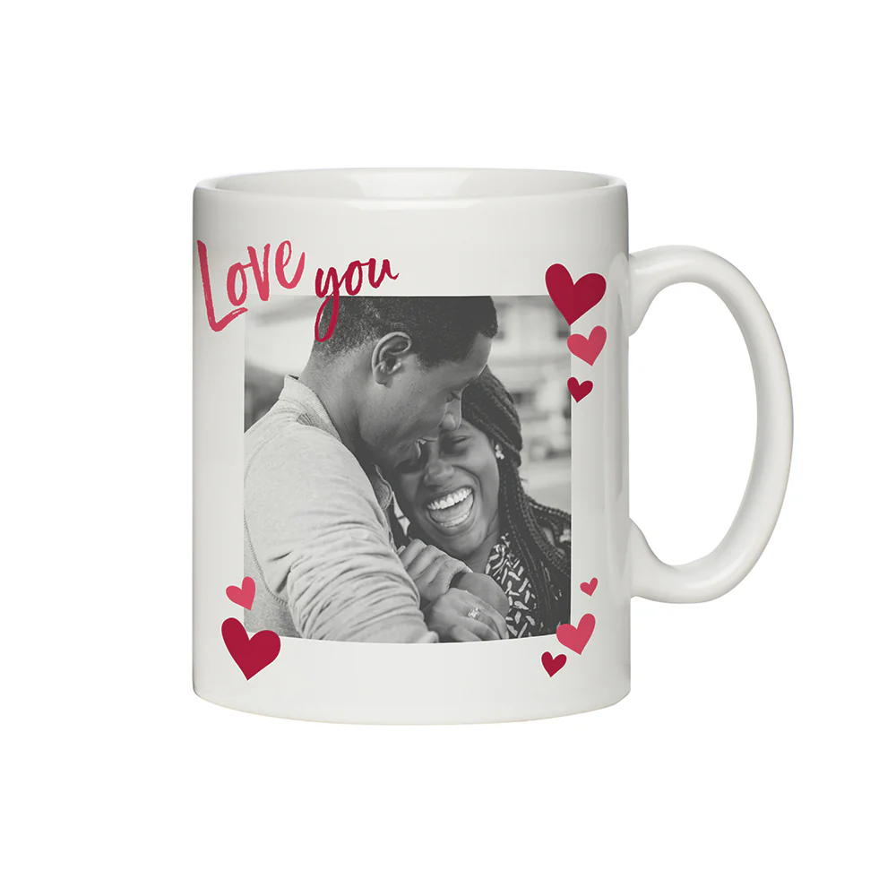 Personalised Love You Photo Upload Mug - Image 3
