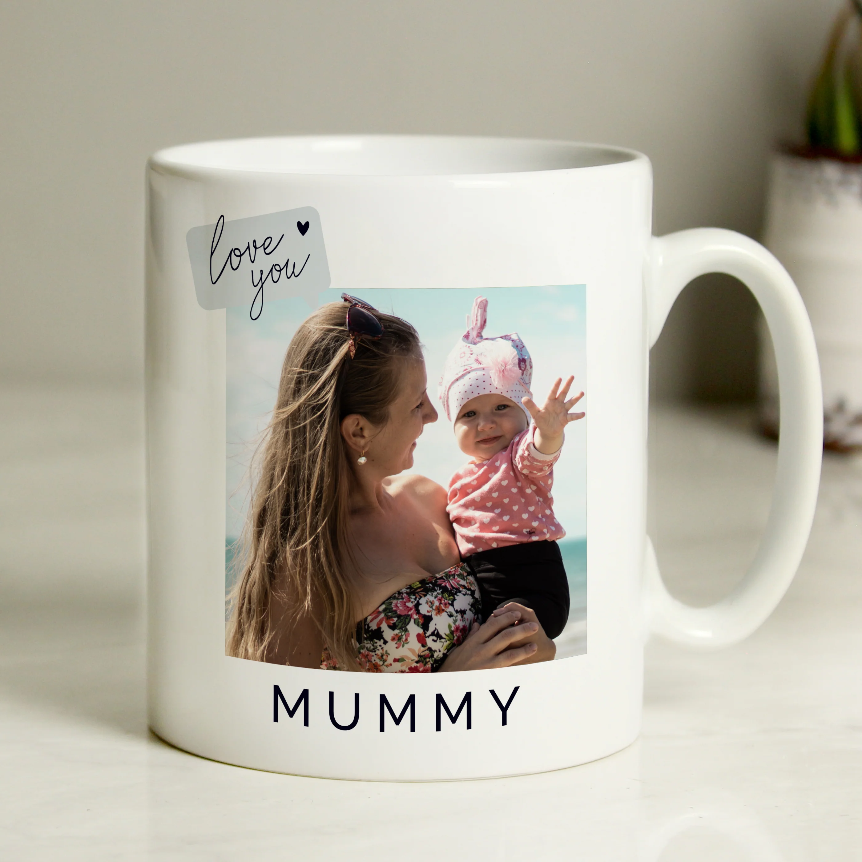 Personalised Love You Snapshot Photo Upload Mug - Image 4