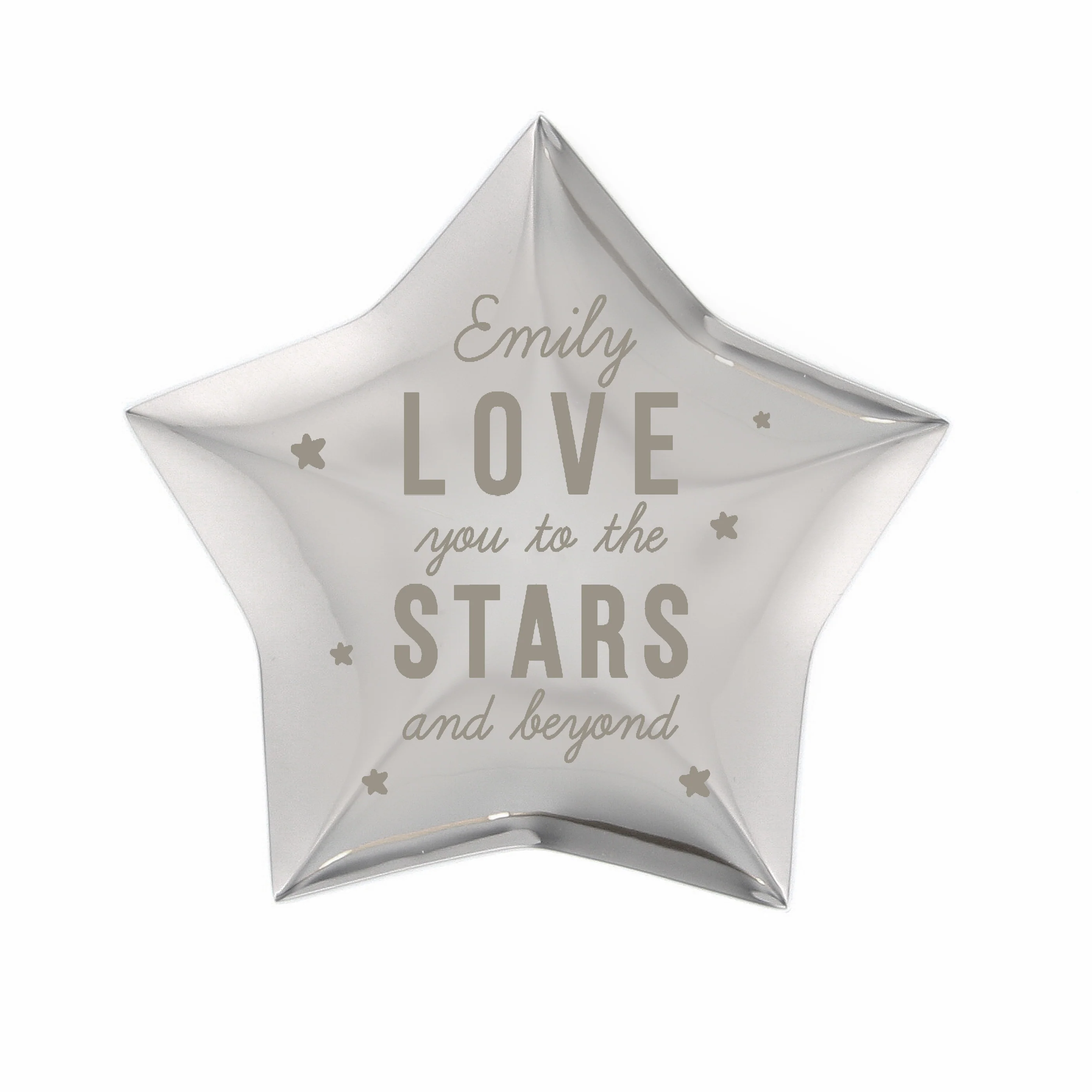 Personalised Love You To The Stars Star Trinket Box - Image 2