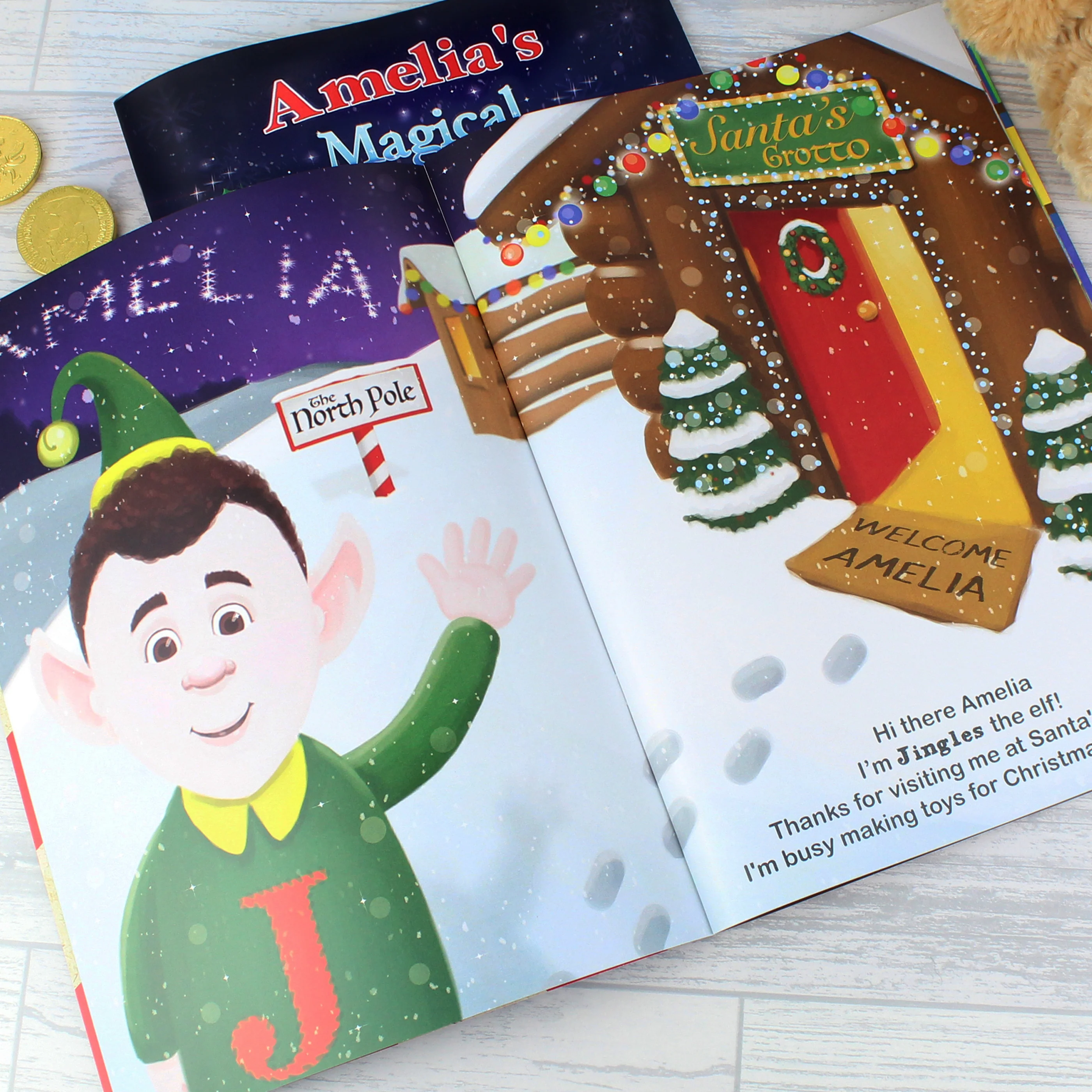 Personalised Magical Christmas Adventure Story Book - Image 5
