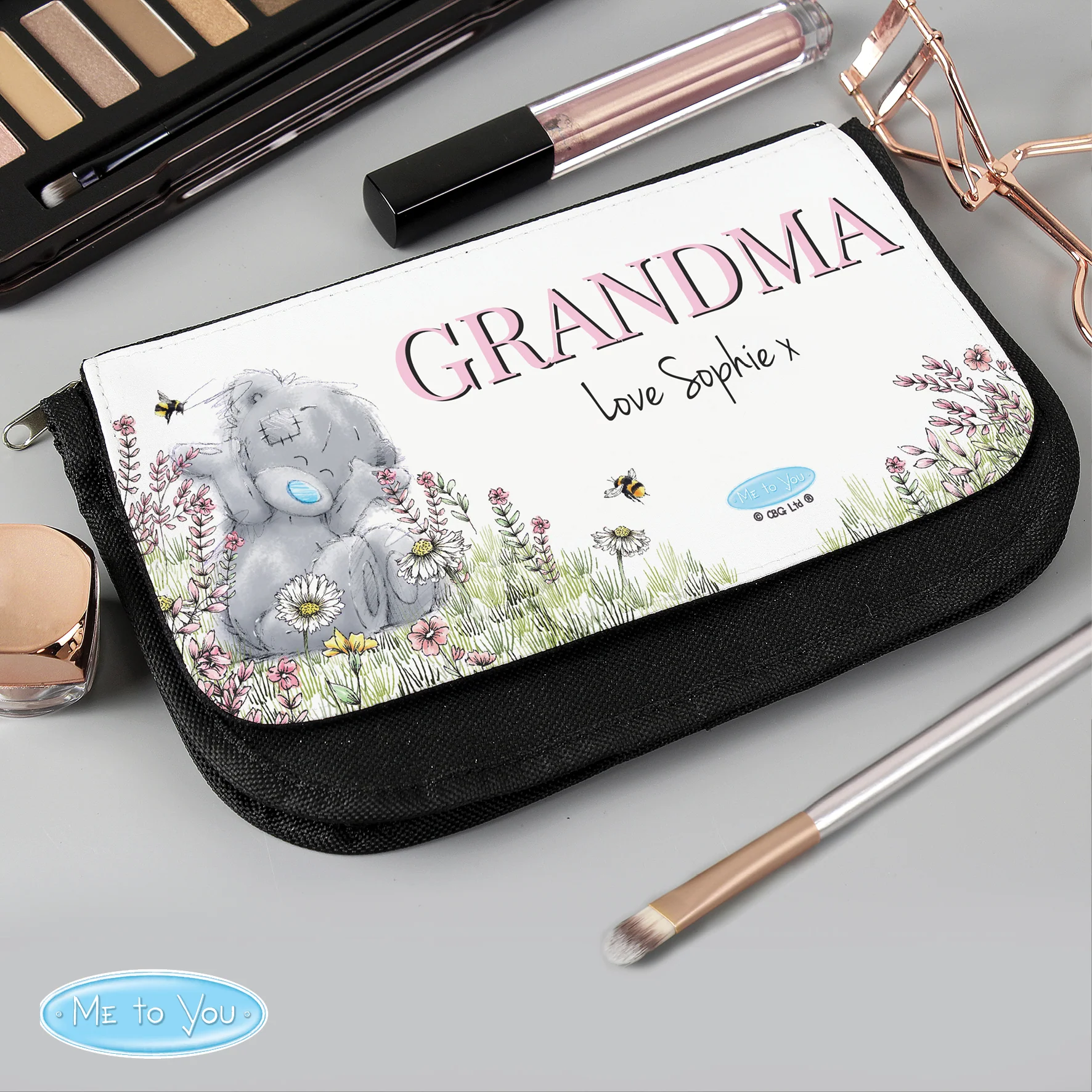 Personalised Me to You Bees Make Up Bag - Image 6